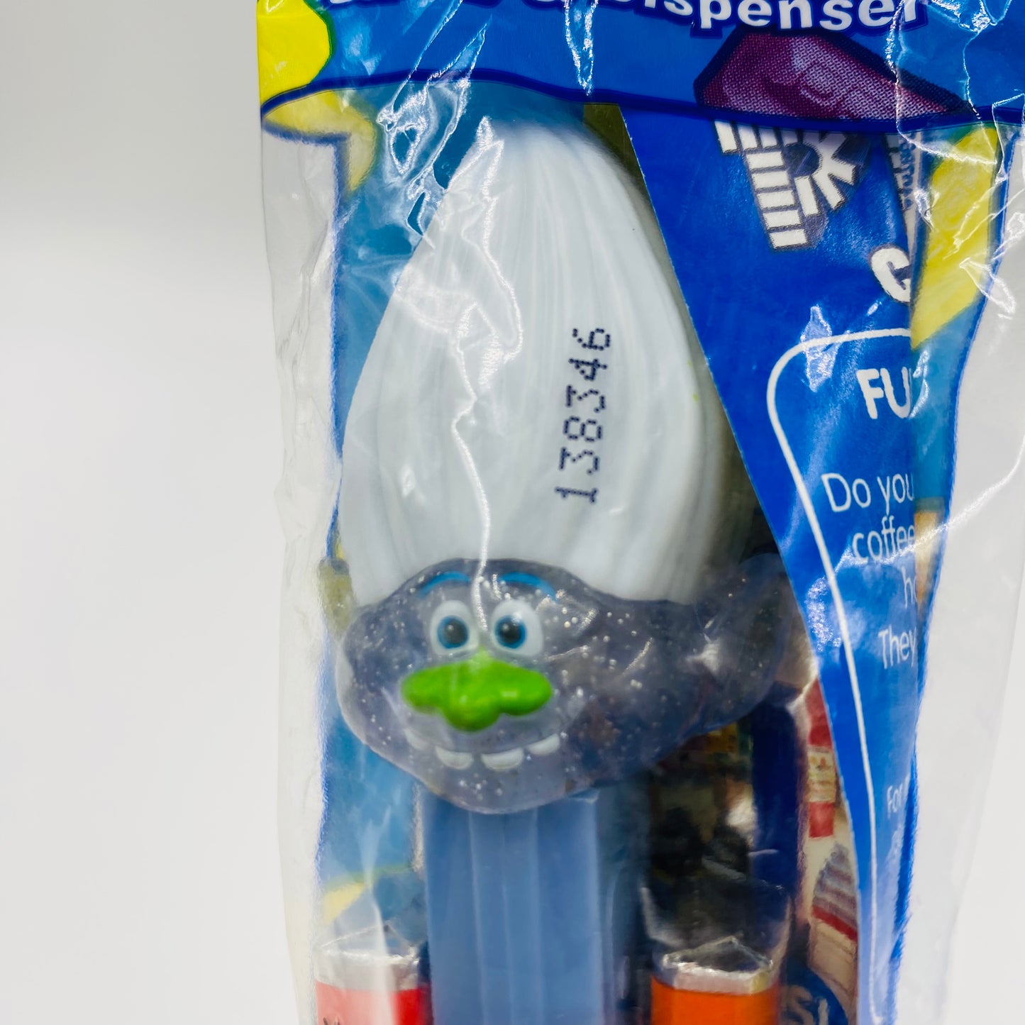 Trolls Guy Diamond PEZ dispenser (2016) bagged