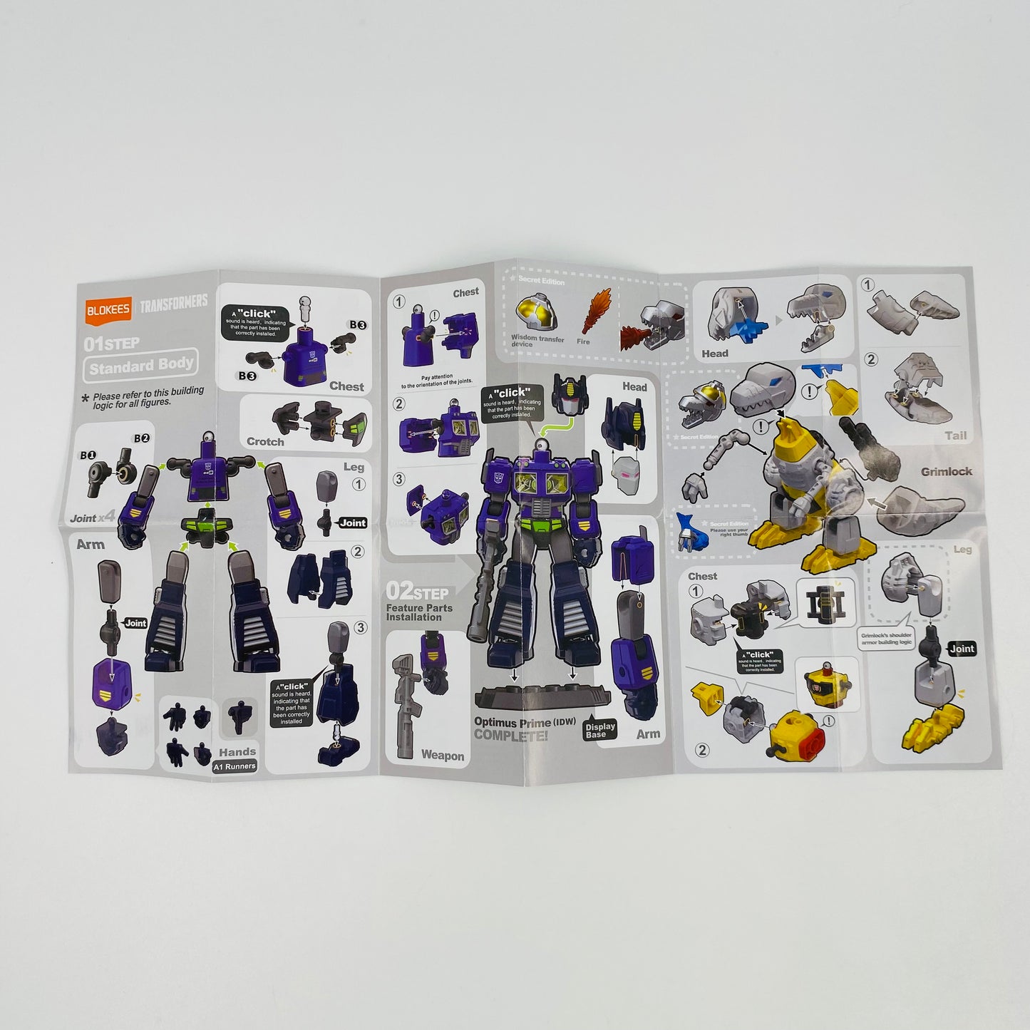 Transformers Galaxy Version 02 Optimus Prime (IDW Shattered Glass) loose 4” action figure (2024) Blokees