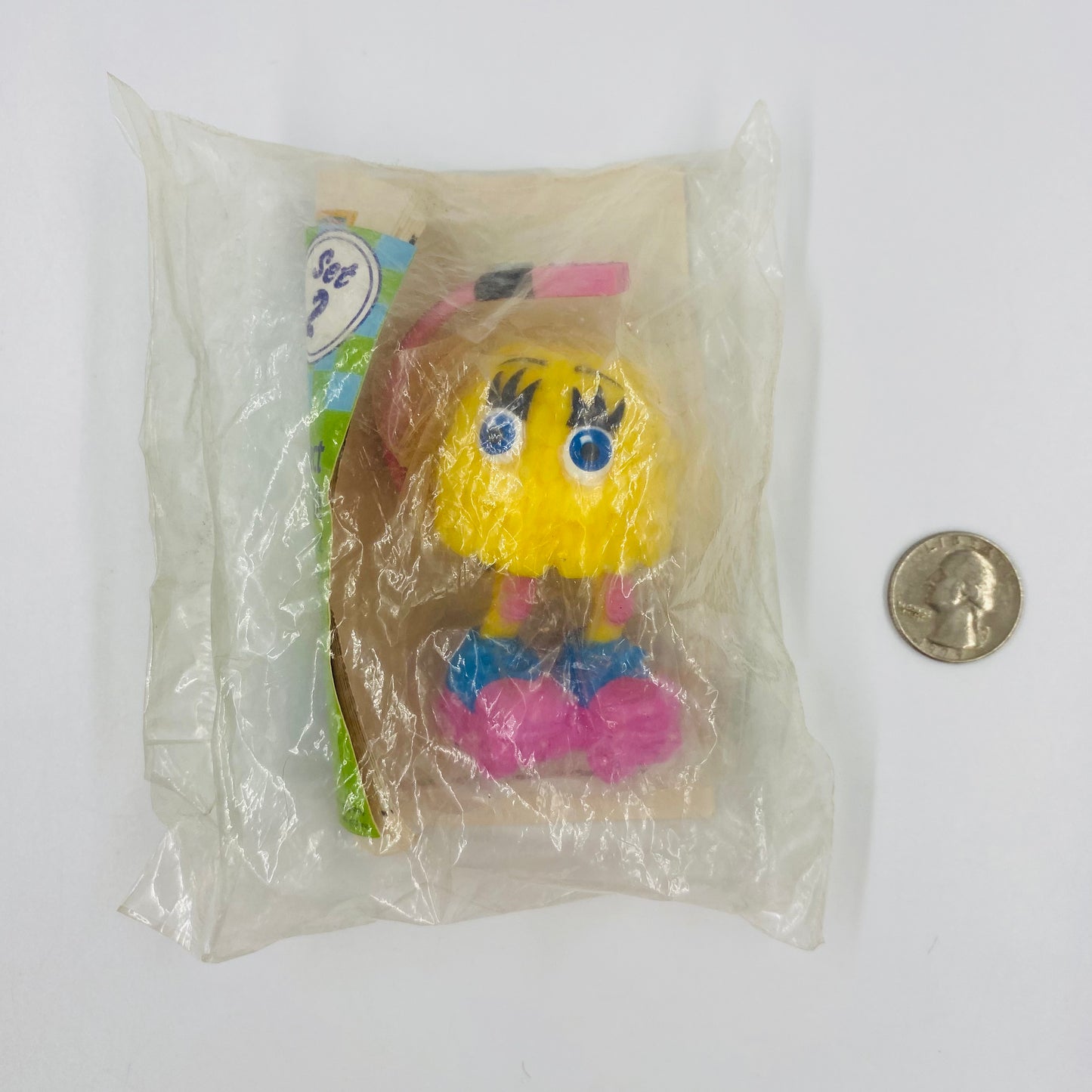 McDonald's Funny Fry Friends Rollin' Rocker McDonald's Happy Meal toy (1989) bagged