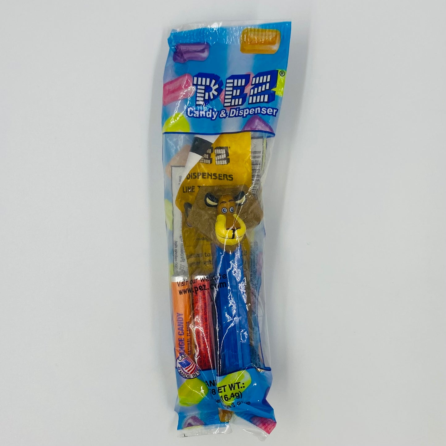 Madagascar Alex the Lion PEZ dispenser (2005) bagged 5.9 China
