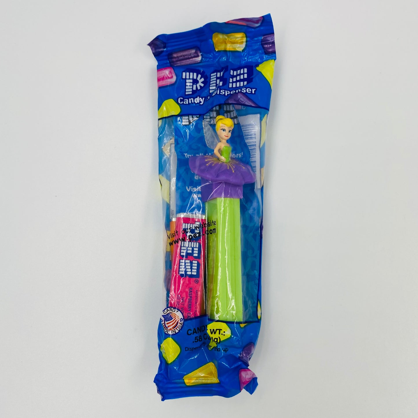 Disney Fairies Tinkerbell PEZ dispenser (2008) bagged 5.9 China