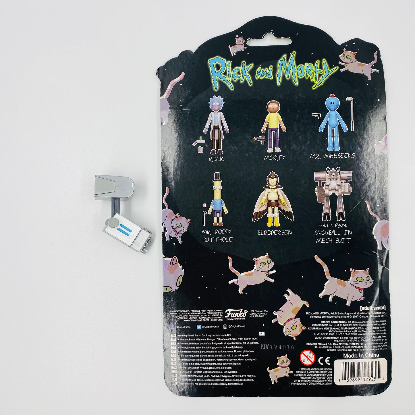 Rick and Morty Snowball Build a Figure (BAF) Right Arm action figure accessory (2017) Funko (Copy)