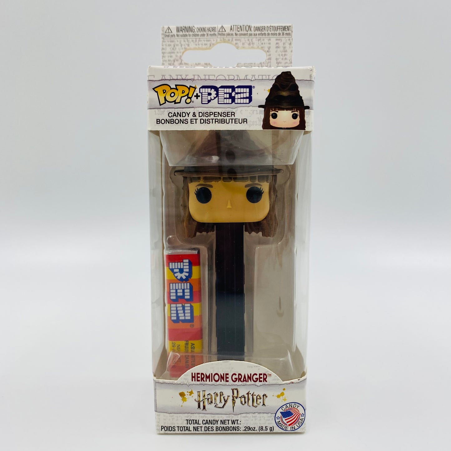 Harry Potter Hermione Granger Pop! + PEZ dispenser (2018) boxed