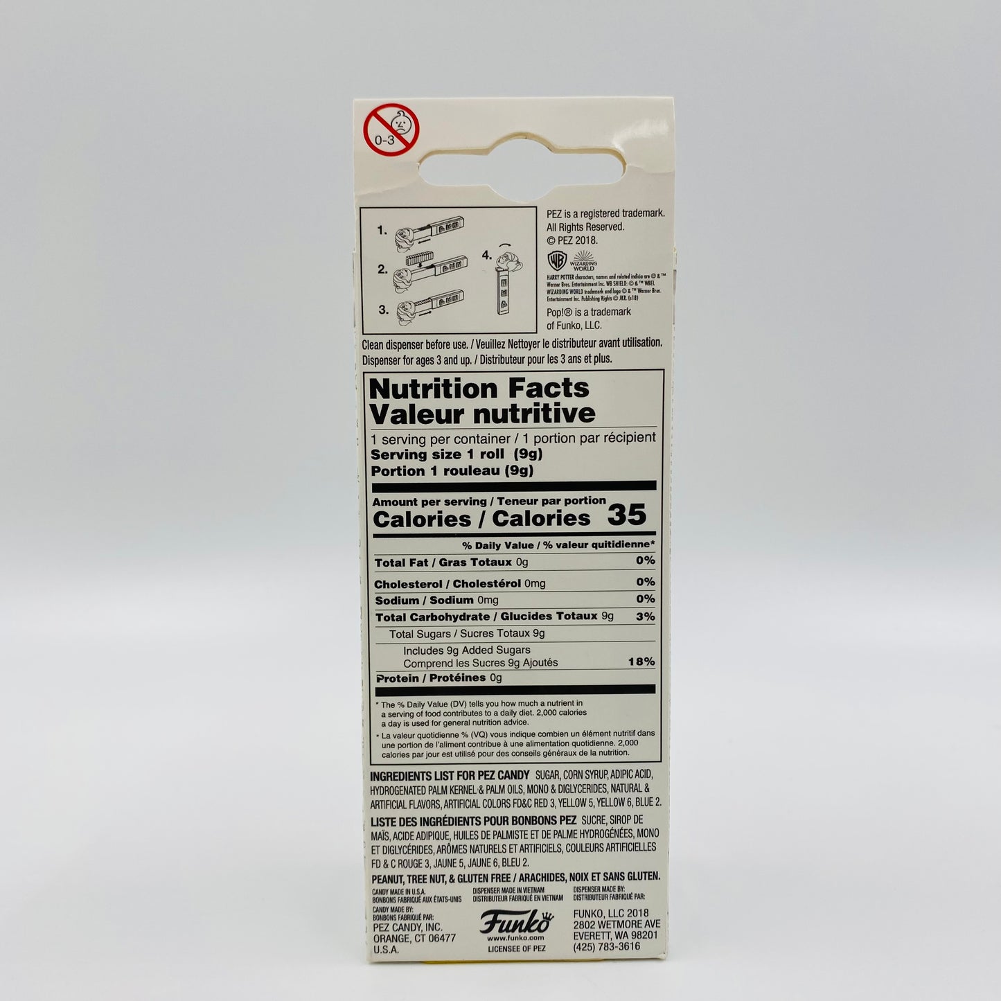 Harry Potter Luna Lovegood Pop! + PEZ dispenser (2018) boxed (Copy)