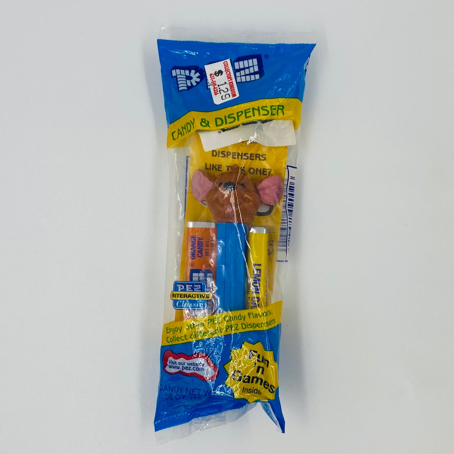 Winnie the Pooh Roo PEZ dispenser (2004) bagged 4.9 Hungary blue cello