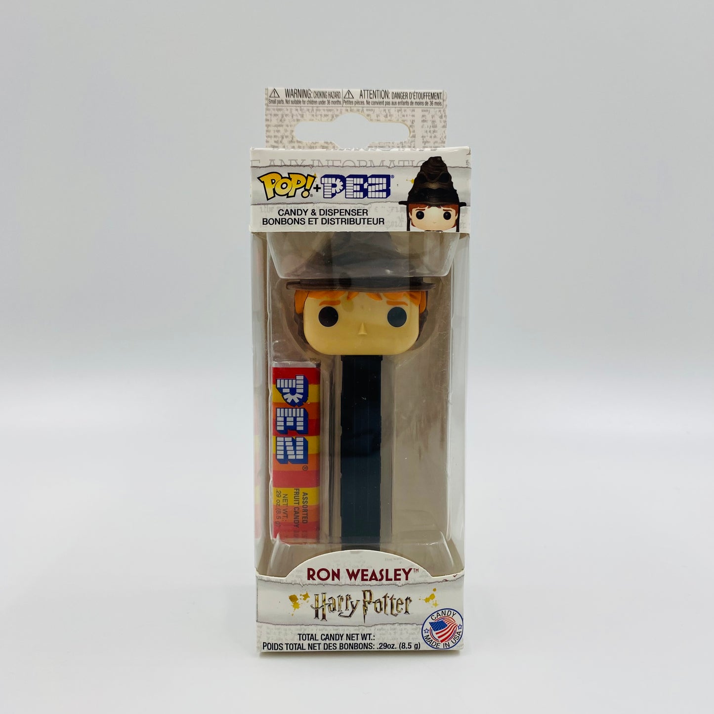 Harry Potter Ron Weasley Pop! + PEZ dispenser (2018) boxed