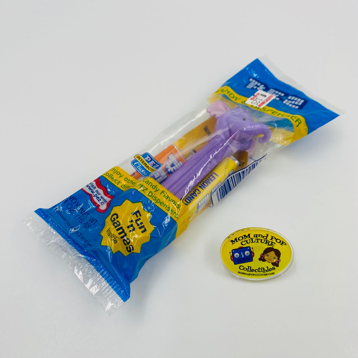 Winnie the Pooh Lumpy the Heffalump PEZ dispenser (2004) bagged 4.9 Hungary blue cello