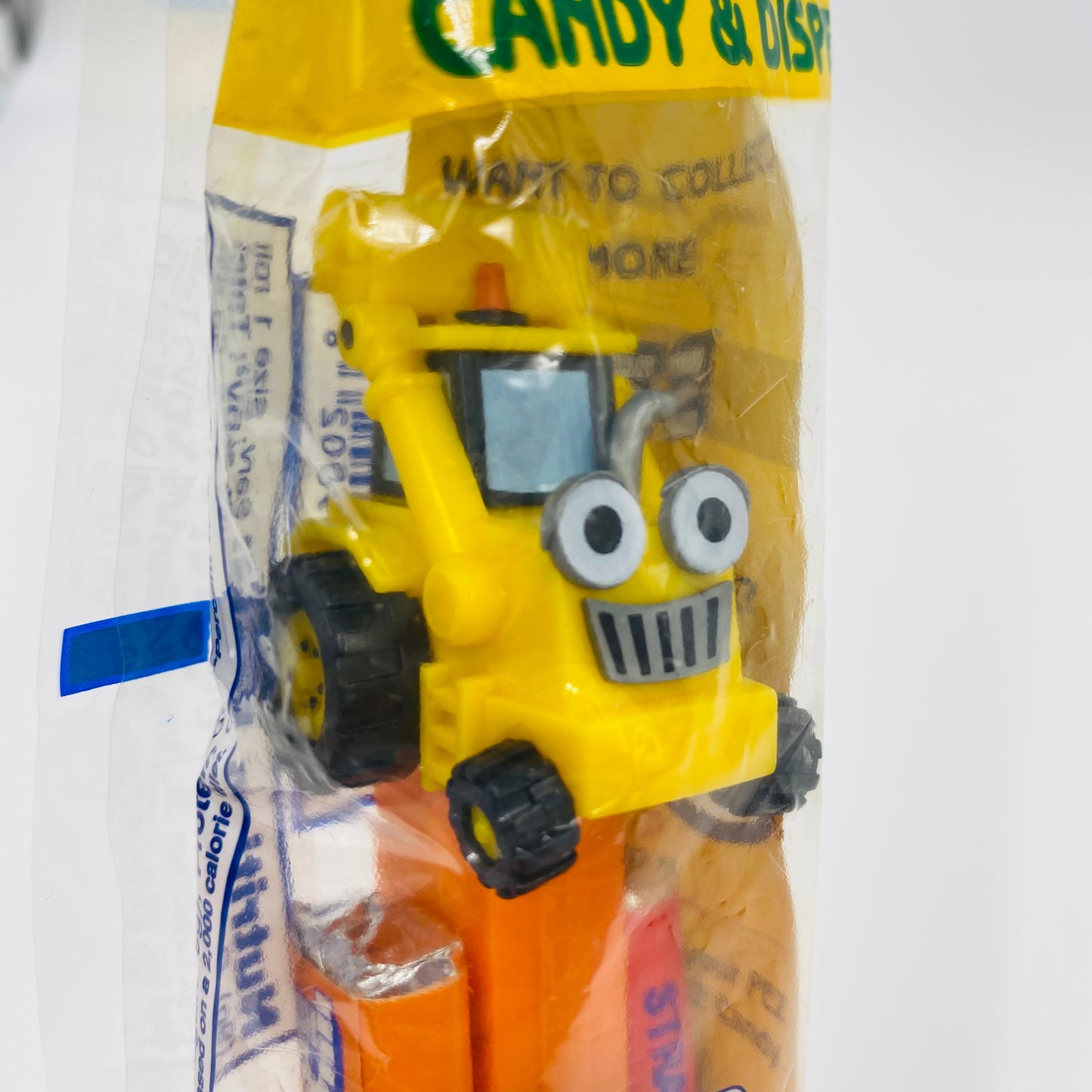 Bob the Builder Scoop PEZ dispenser (2003) bagged 4.9 Hungary blue cello
