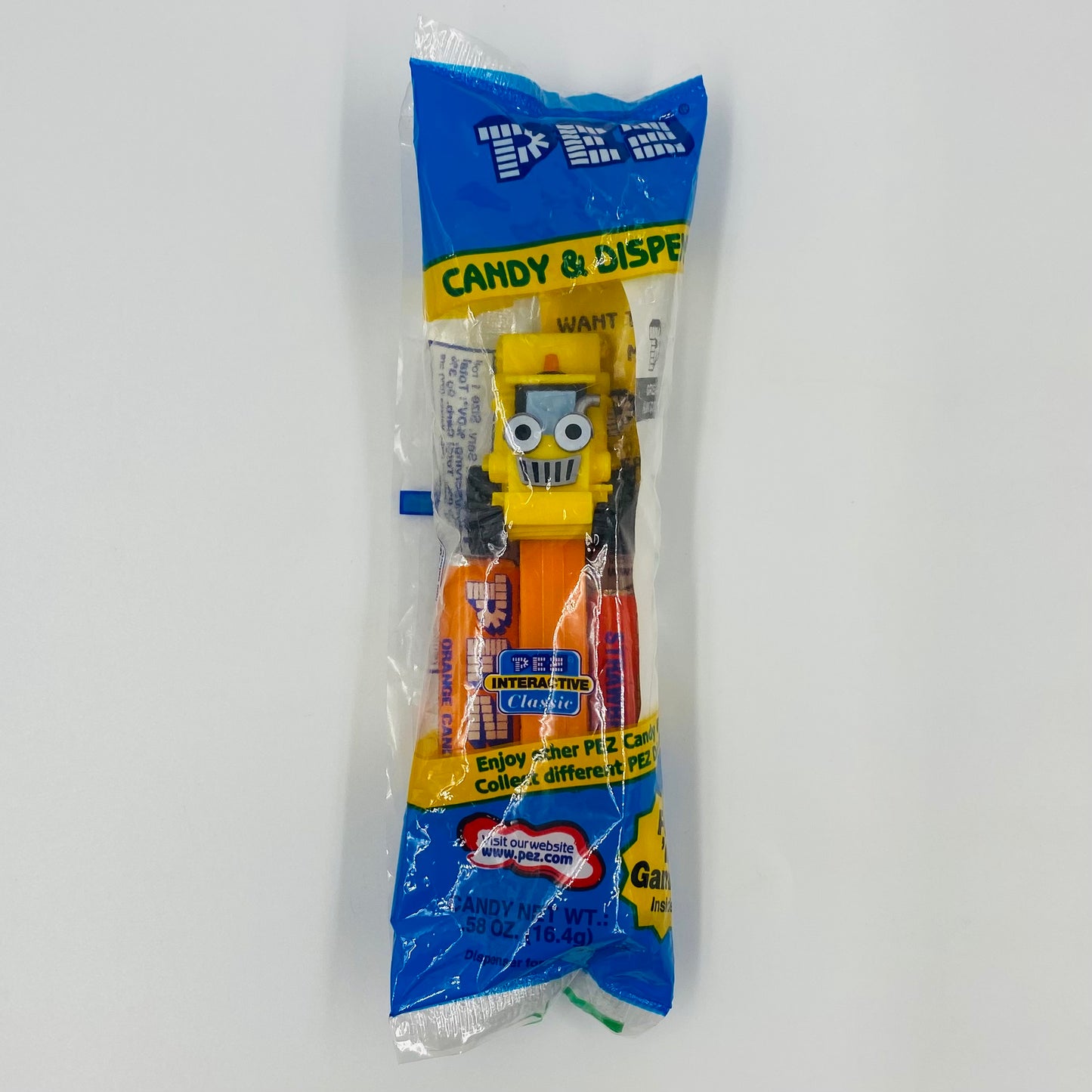 Bob the Builder Scoop PEZ dispenser (2003) bagged 4.9 Hungary blue cello