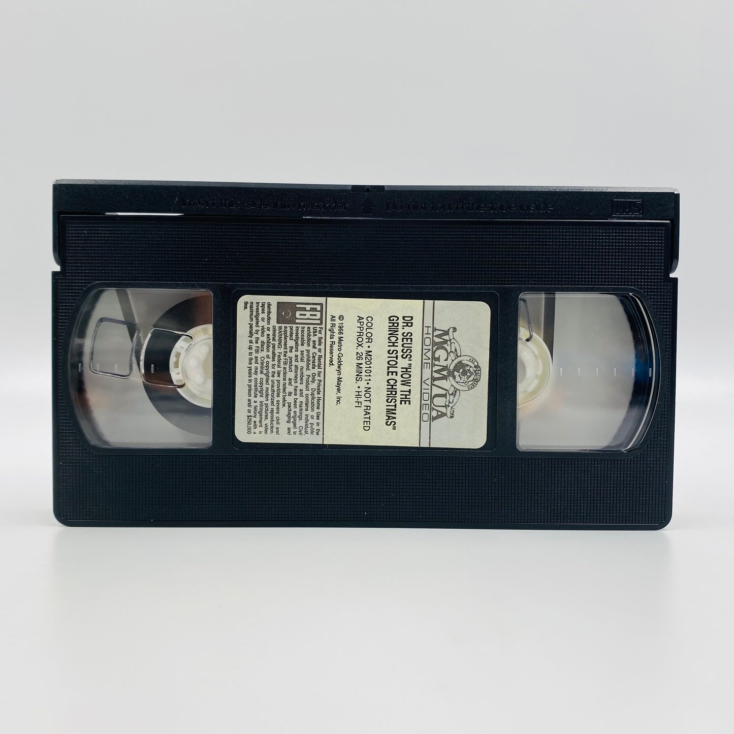 How The Grinch Stole Christmas! VHS tape (1994) MGM/UA Home Video