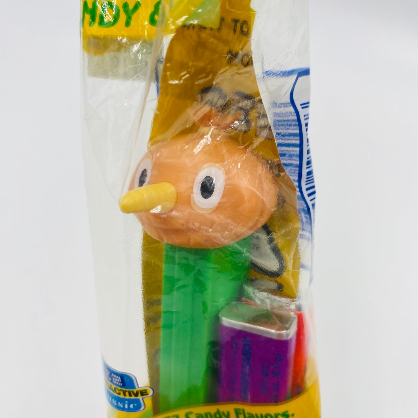Bob the Builder Spud the Scarecrow PEZ dispenser (2002) bagged 4.9 Hungary green cello