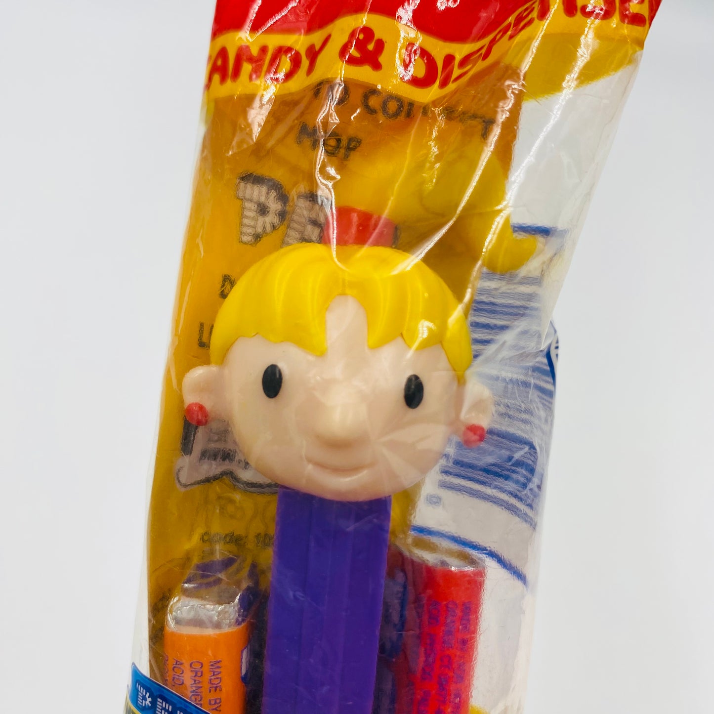Bob the Builder Wendy PEZ dispenser (2002) bagged 5.9 Slovenia red cello