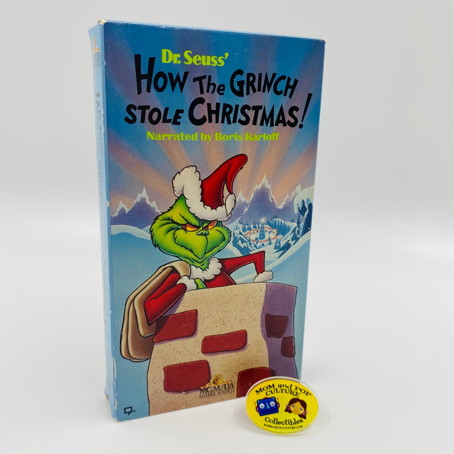 How The Grinch Stole Christmas! VHS tape (1994) MGM/UA Home Video