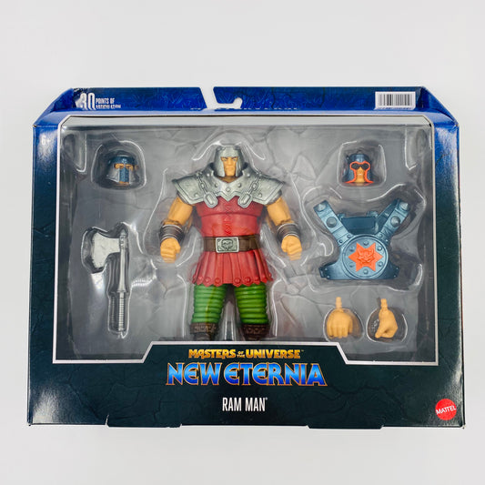 Masters of the Universe Masterverse New Eternia Ram Man boxed 7” action figure (2023) Mattel