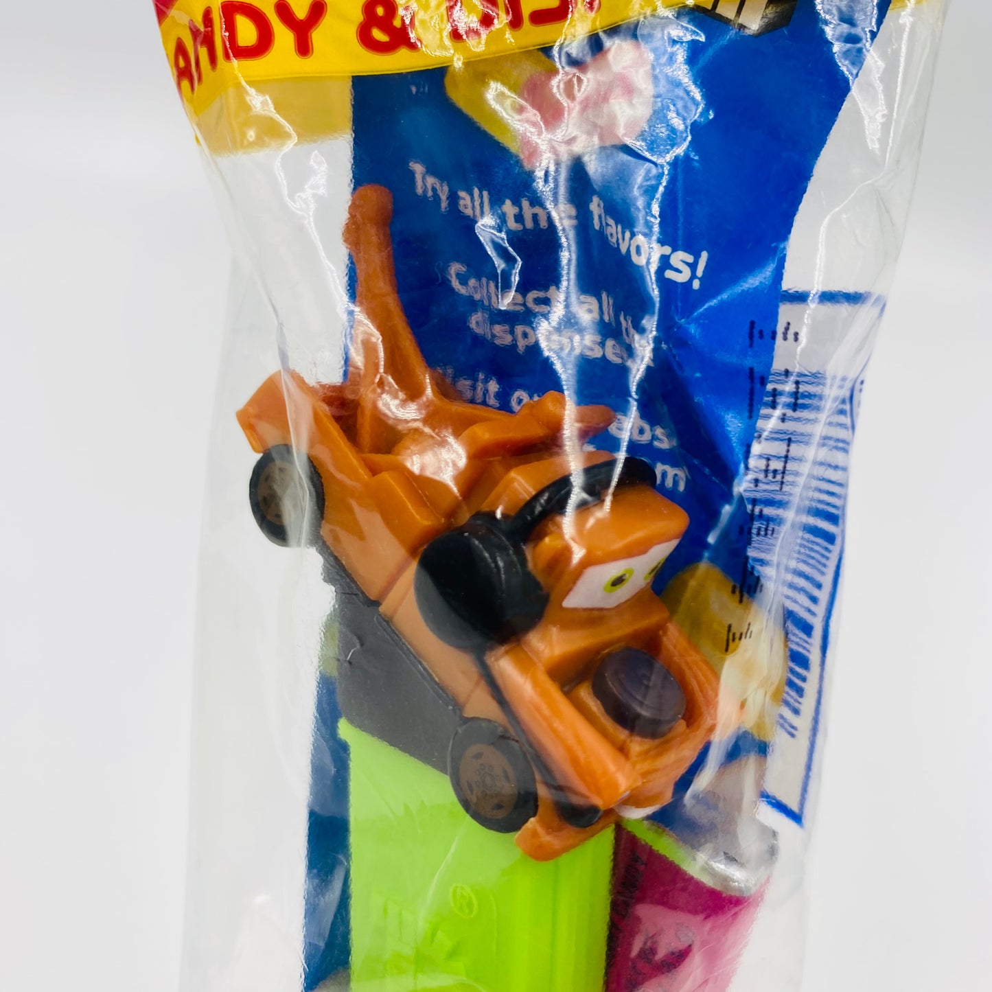 Cars Mater PEZ dispenser (2006) bagged 5.9 China red cello