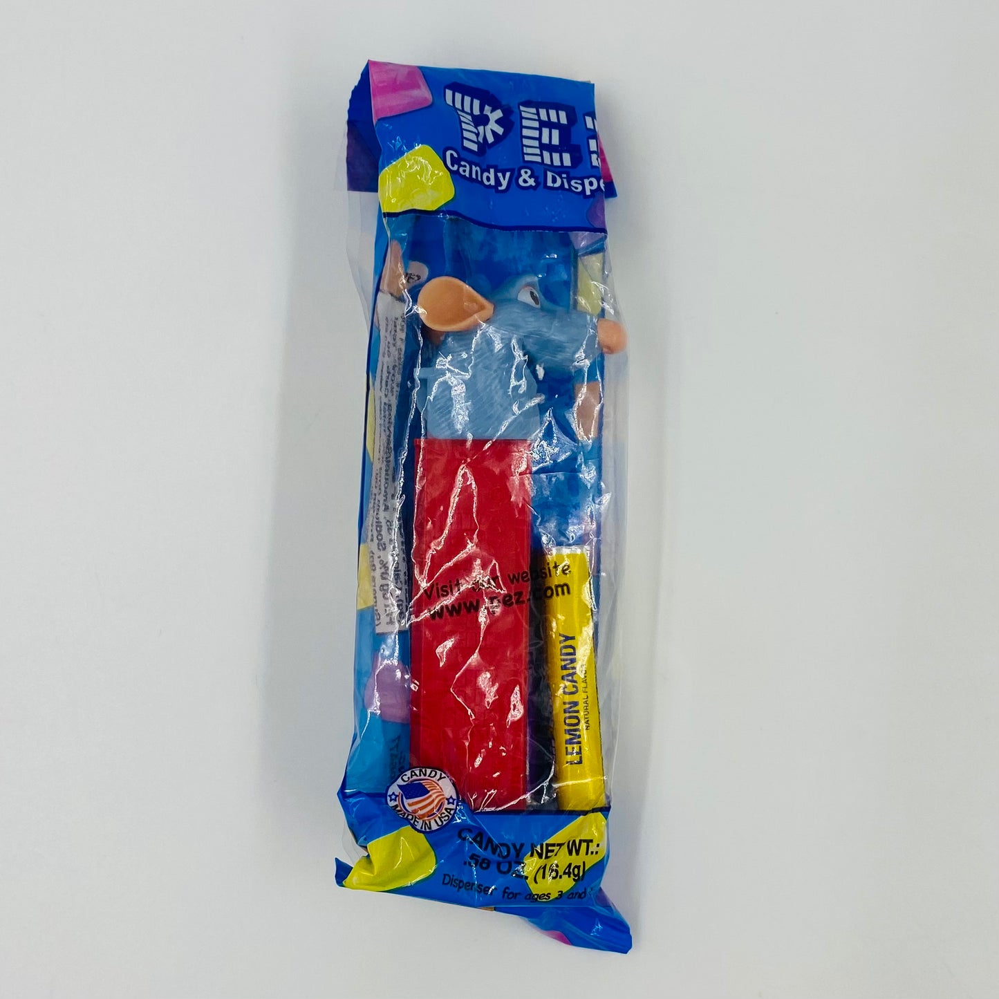 Ratatouille Remy PEZ dispenser (2007) bagged 5.9 China
