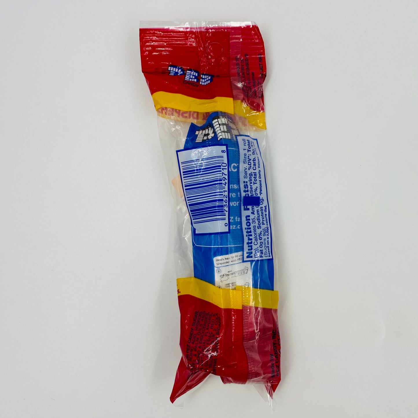 Phineas & Ferb Phineas PEZ dispenser (2011) bagged 5.9 China red cello