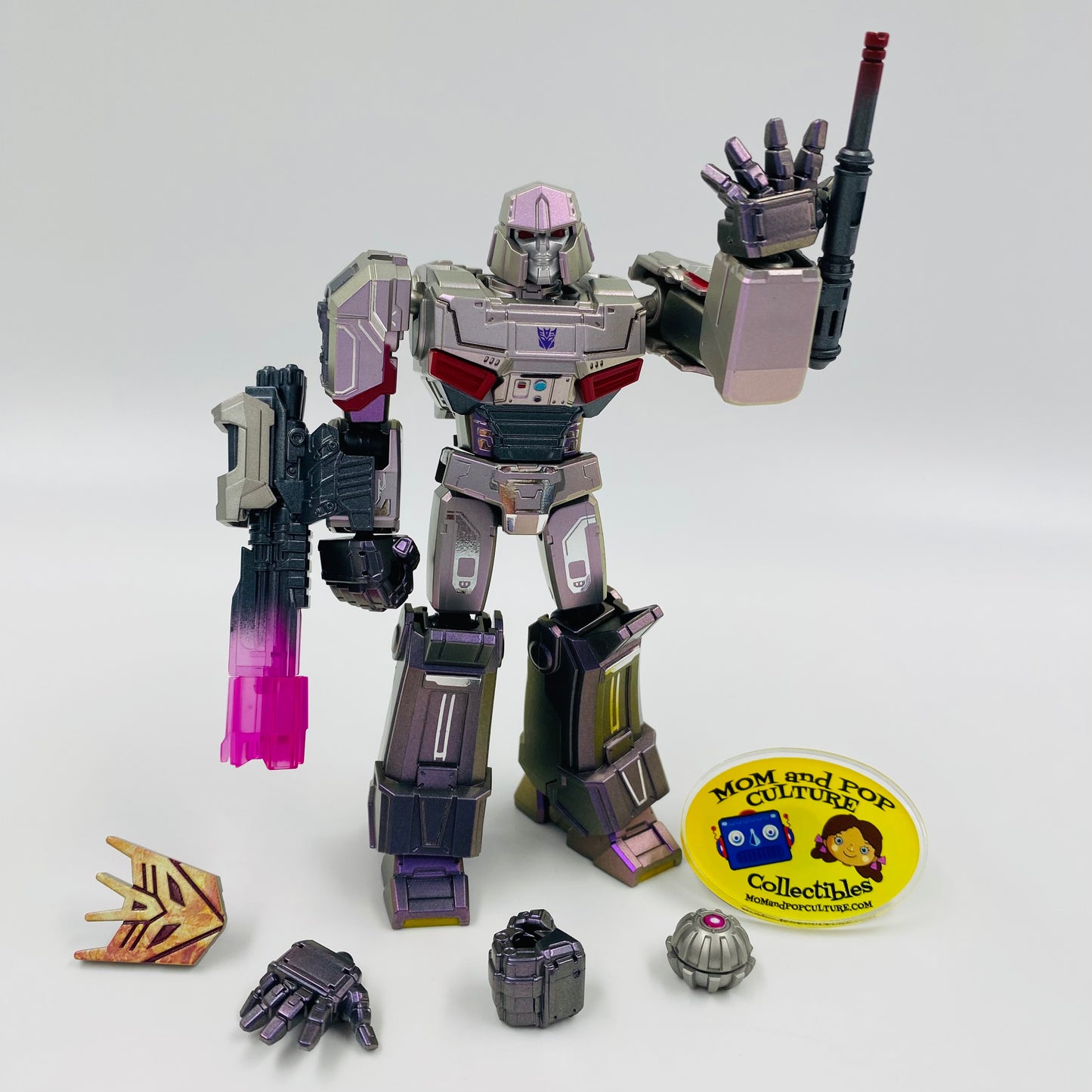 Transformers Galaxy Version 07 ULTRA RARE Megatron (Hidden Style)  loose 4” action figure (2025) Blokees