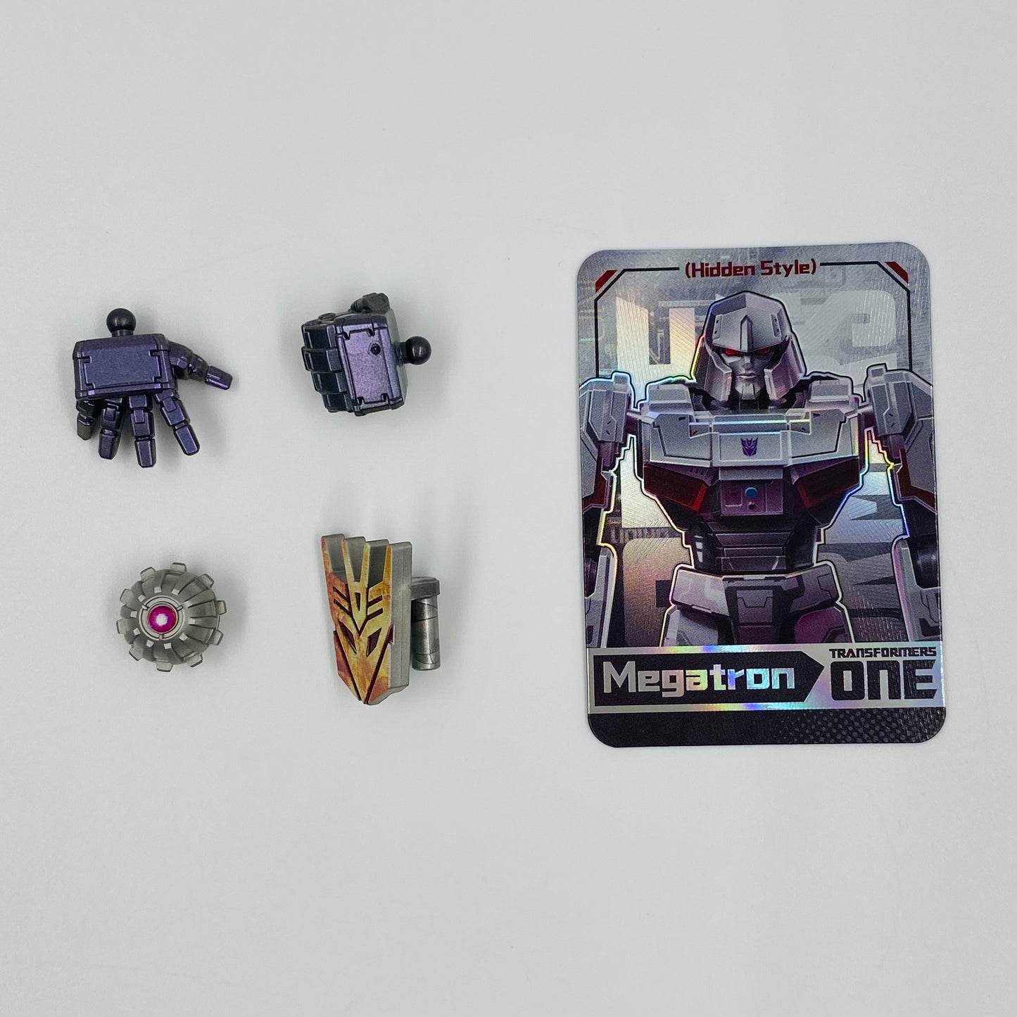 Transformers Galaxy Version 07 ULTRA RARE Megatron (Hidden Style)  loose 4” action figure (2025) Blokees