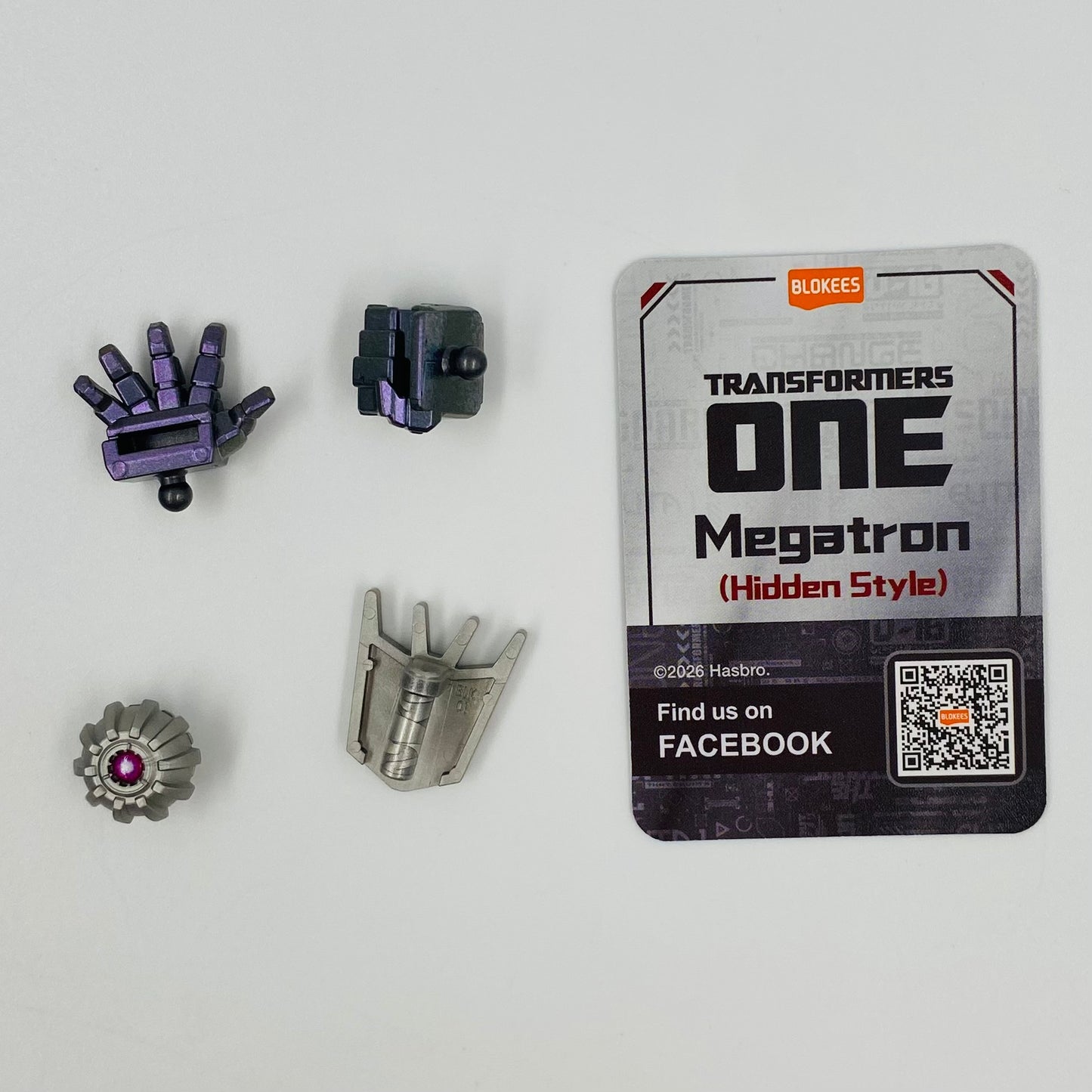 Transformers Galaxy Version 07 ULTRA RARE Megatron (Hidden Style)  loose 4” action figure (2025) Blokees