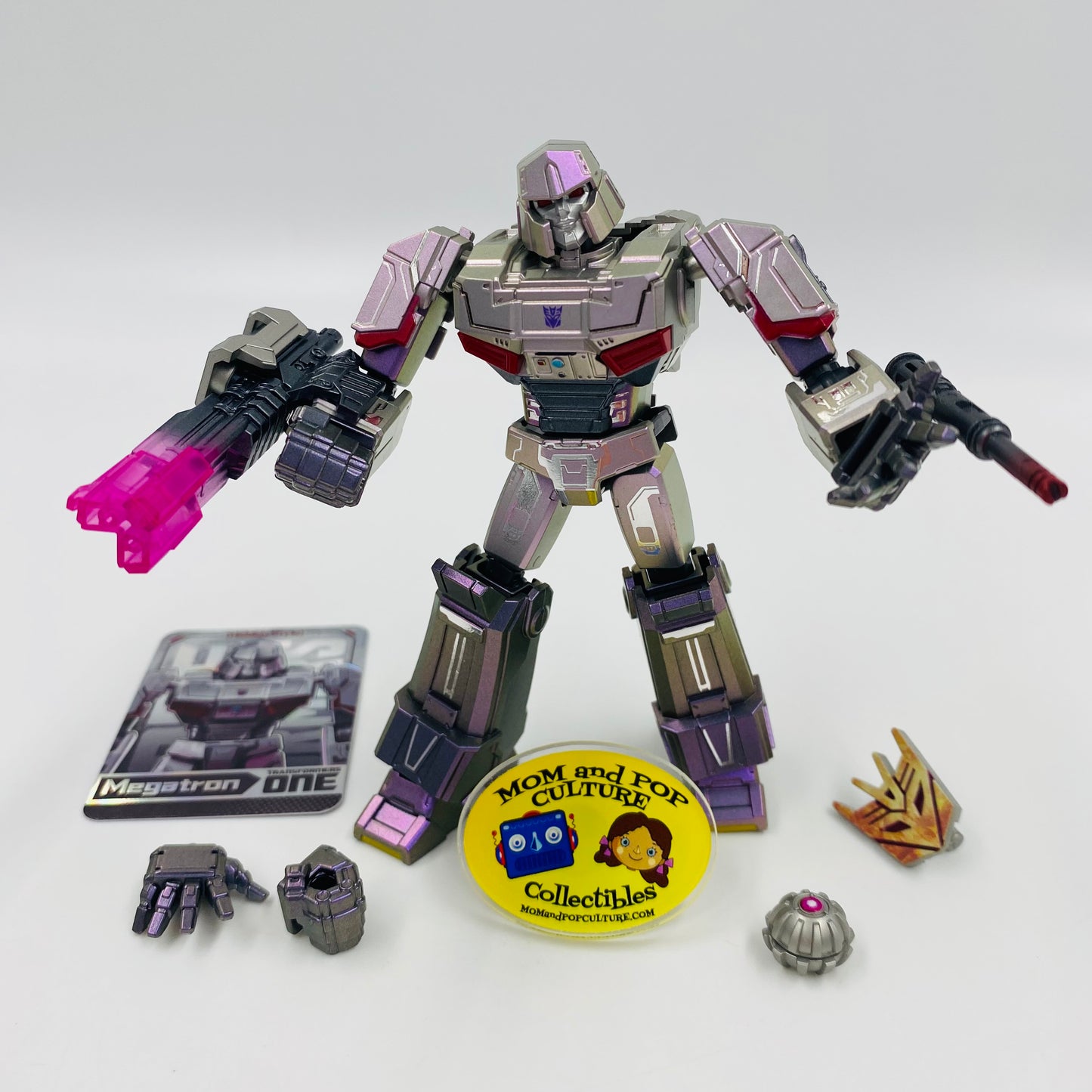Transformers Galaxy Version 07 ULTRA RARE Megatron (Hidden Style)  loose 4” action figure (2025) Blokees