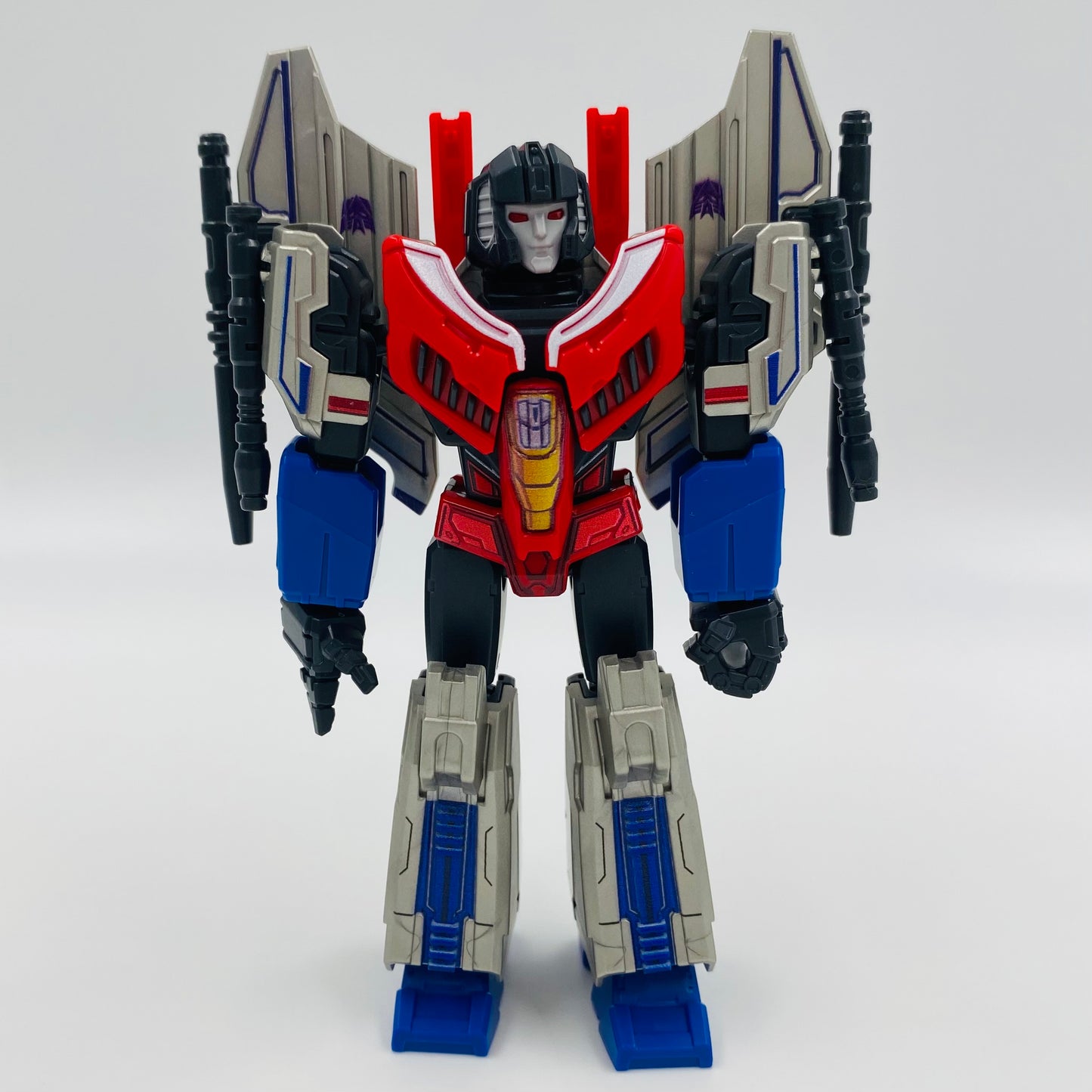 Transformers Galaxy Version 07 Starscream loose 4” action figure (2025) Blokees