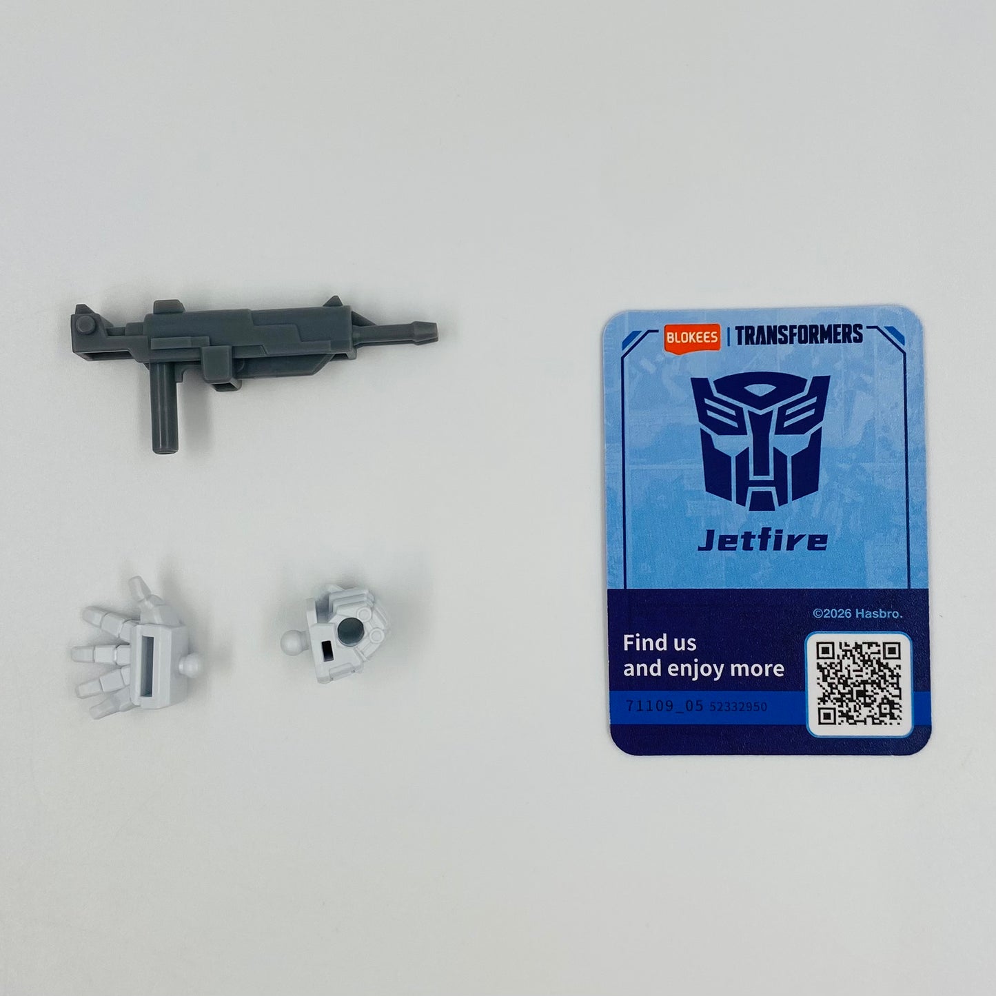 Transformers Galaxy Version 09 Jetfire loose 4” action figure (2026) Blokees