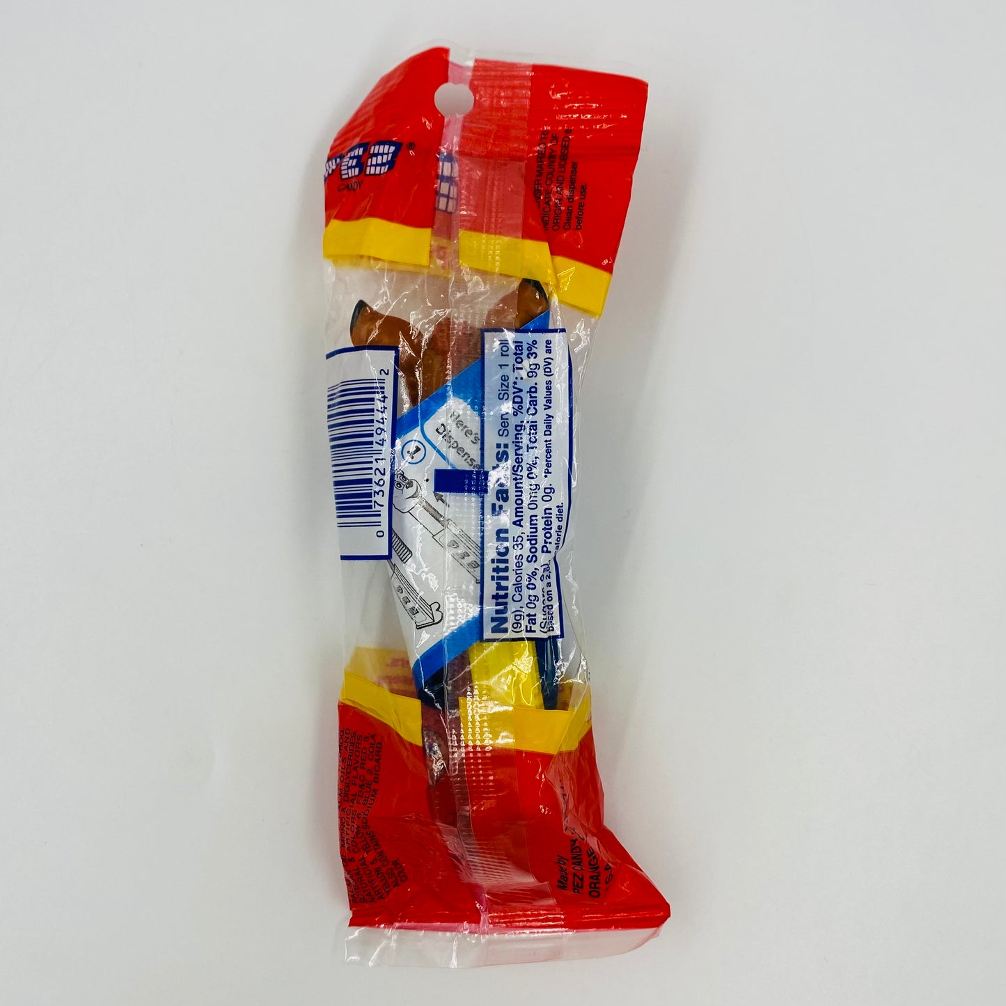 Bambi PEZ dispenser (2009) bagged 5.9 China red cello