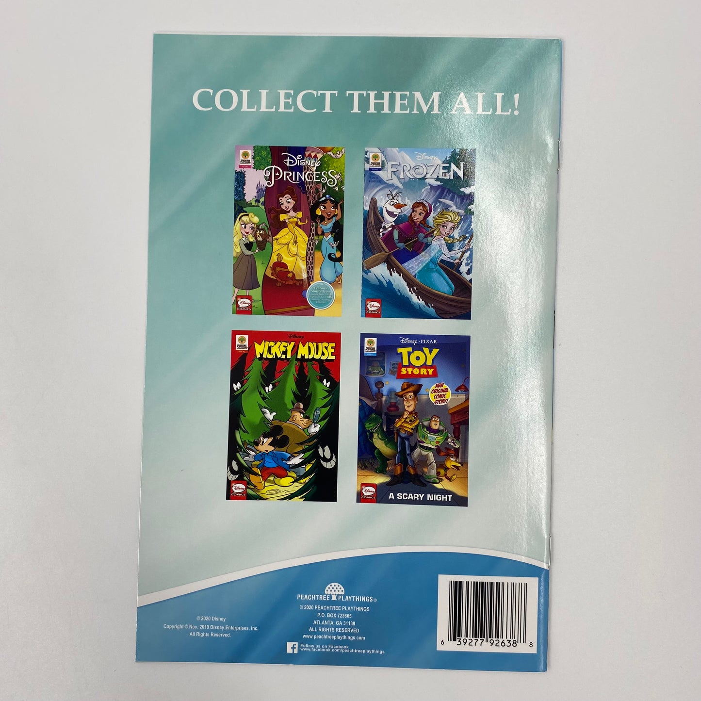 Disney Princess #2 (2020) Peachtree Playthings (FN+)