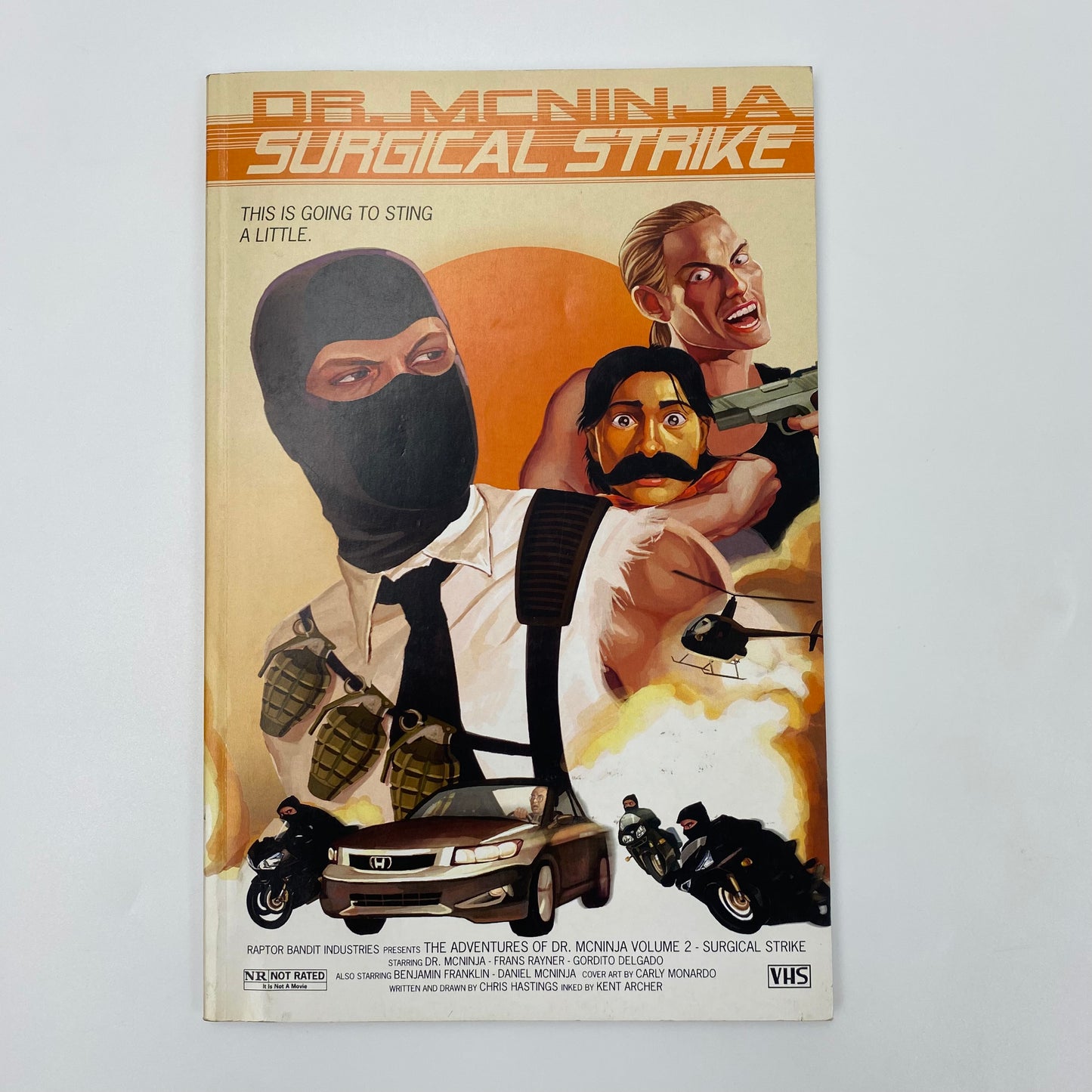 The Adventures of Dr. McNinja volume 2 Surgical Strike (SIGNEDx2 & SKETCHESx2)