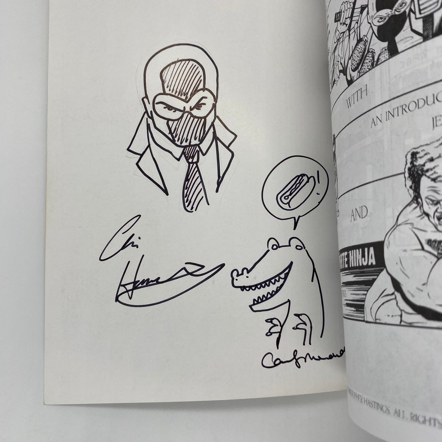 The Adventures of Dr. McNinja volume 2 Surgical Strike (SIGNEDx2 & SKETCHESx2)