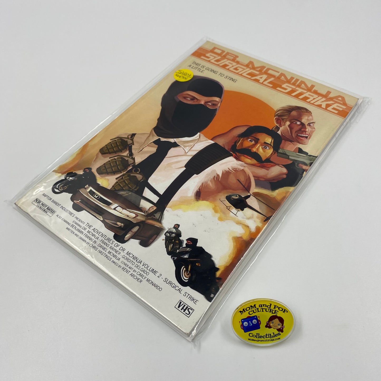 The Adventures of Dr. McNinja volume 2 Surgical Strike (SIGNEDx2 & SKETCHESx2)