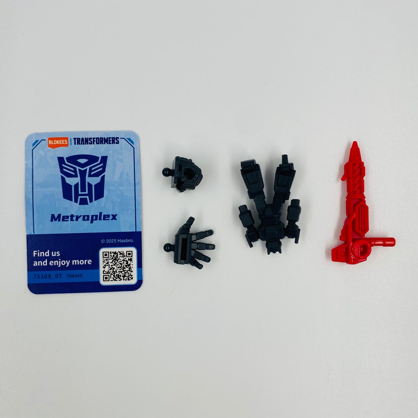 Transformers Galaxy Version 08 Metroplex loose 4” action figure (2025) Blokees