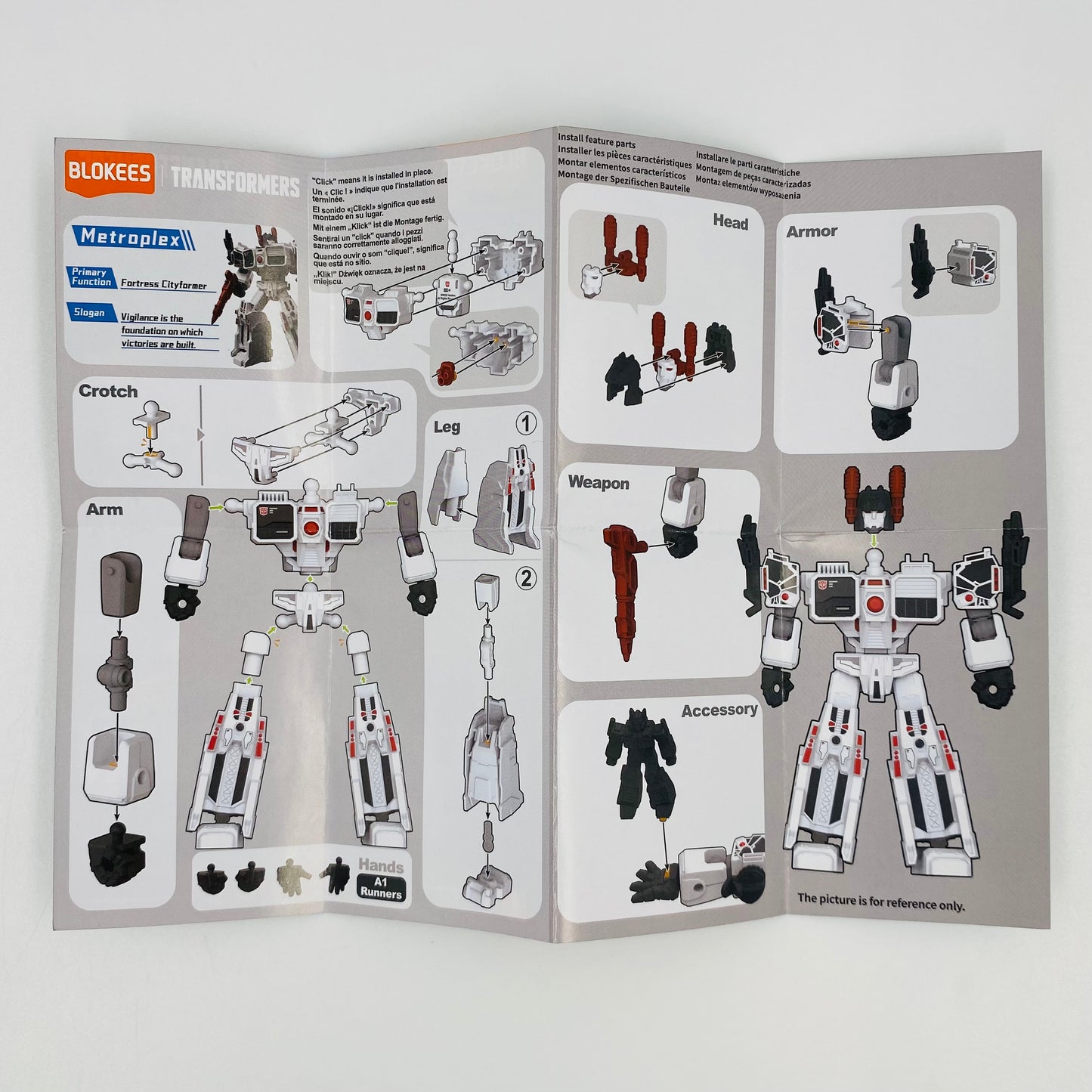 Transformers Galaxy Version 08 Metroplex loose 4” action figure (2025) Blokees