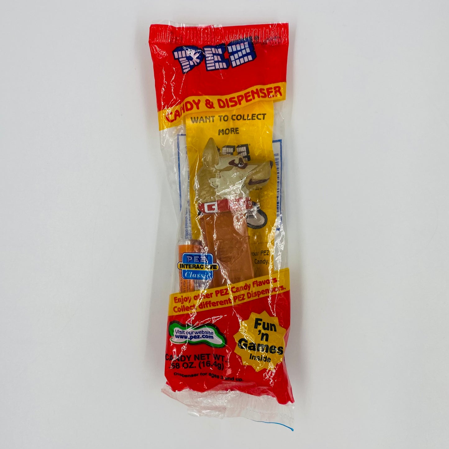 Emergency Heroes Digger the Dog PEZ dispenser (2003) bagged 4.9 Hungary red cello