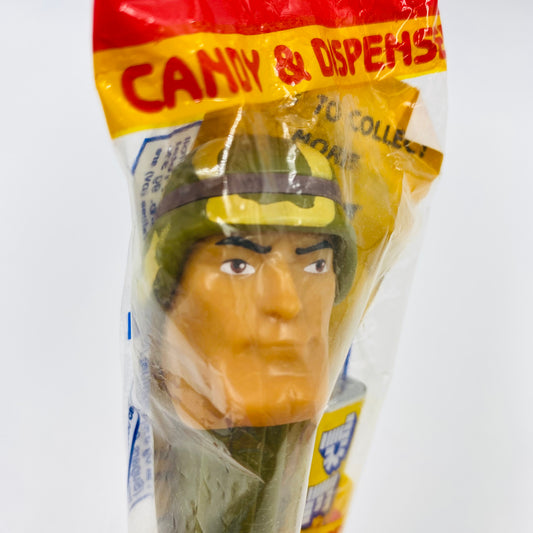 Emergency Heroes Greg the Guardsman PEZ dispenser (2003) bagged 5.9 Slovenia red cello