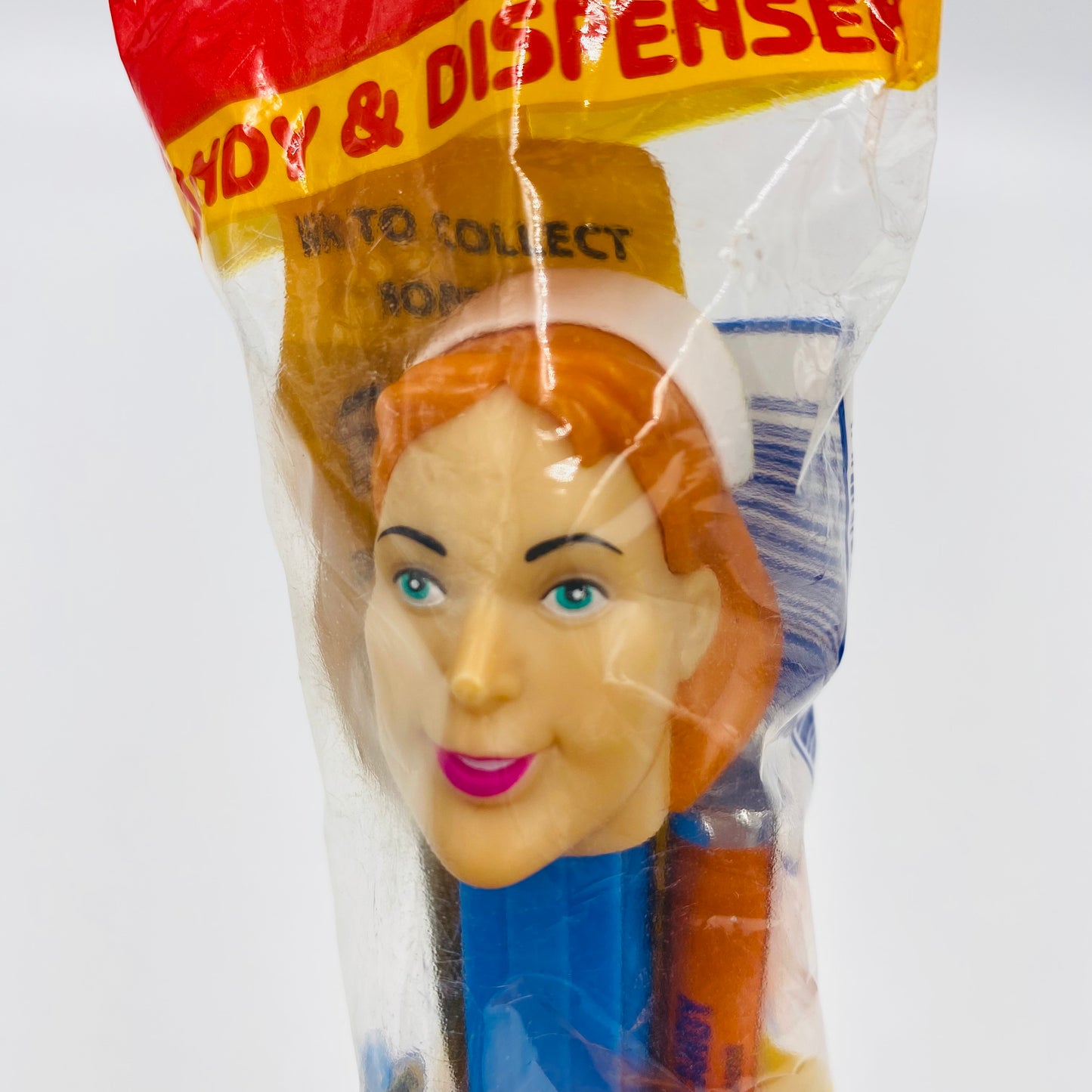 Emergency Heroes Nancy the Nurse PEZ dispenser (2003) bagged 5.9 China red cello