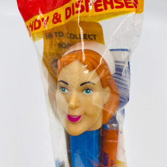 Emergency Heroes Nancy the Nurse PEZ dispenser (2003) bagged 5.9 China red cello