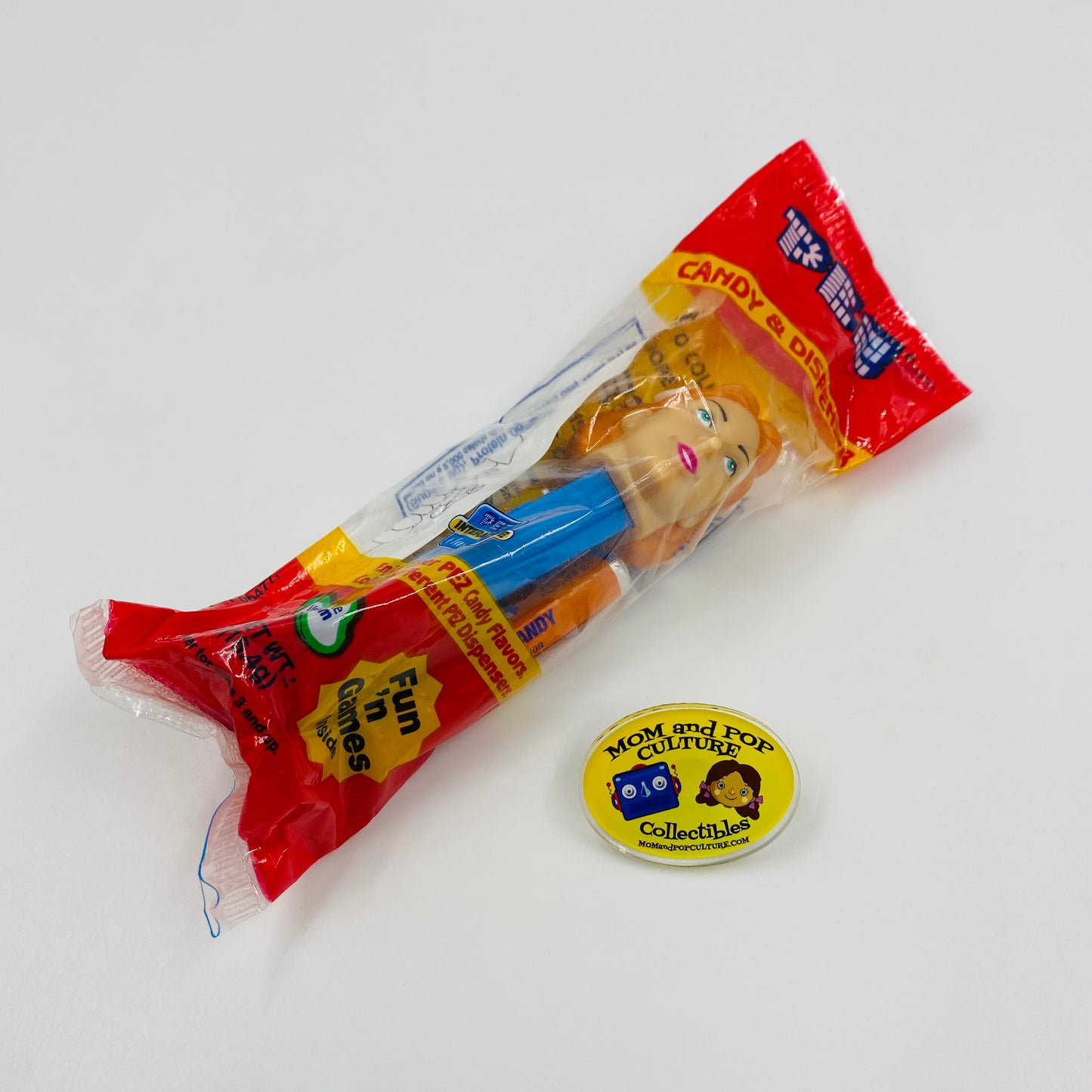 Emergency Heroes Nancy the Nurse PEZ dispenser (2003) bagged 5.9 China red cello