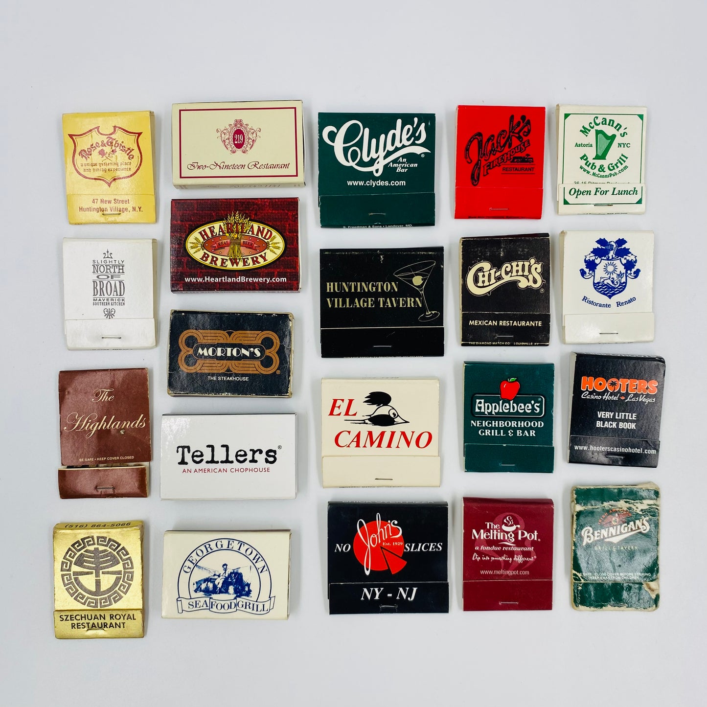 M&PC Matchbook FUN PACK: Bars & Restaurants!