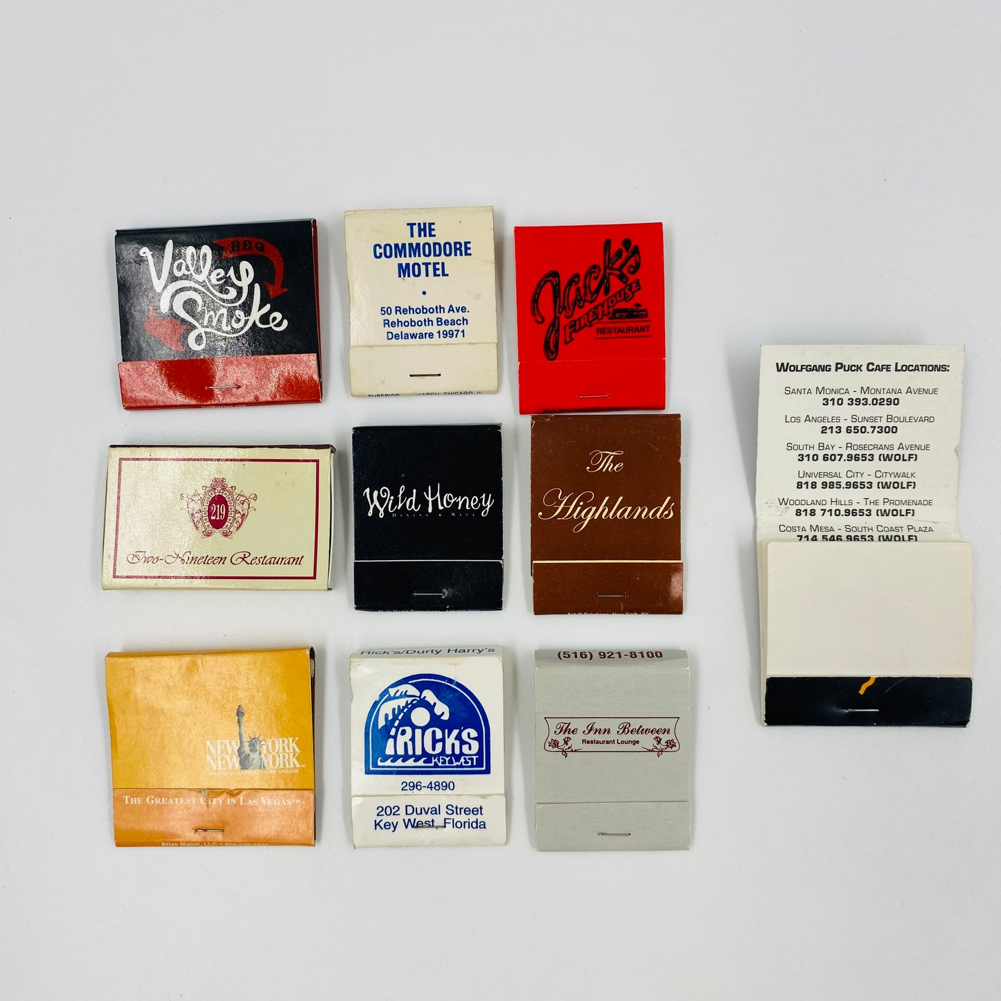 M&PC Matchbook FUN PACK: Bars & Restaurants!