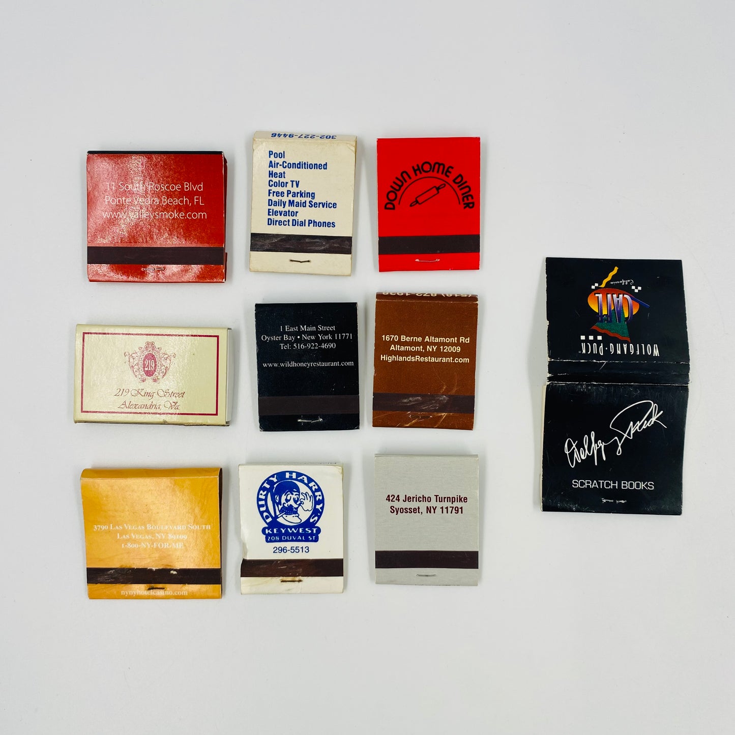 M&PC Matchbook FUN PACK: Bars & Restaurants!