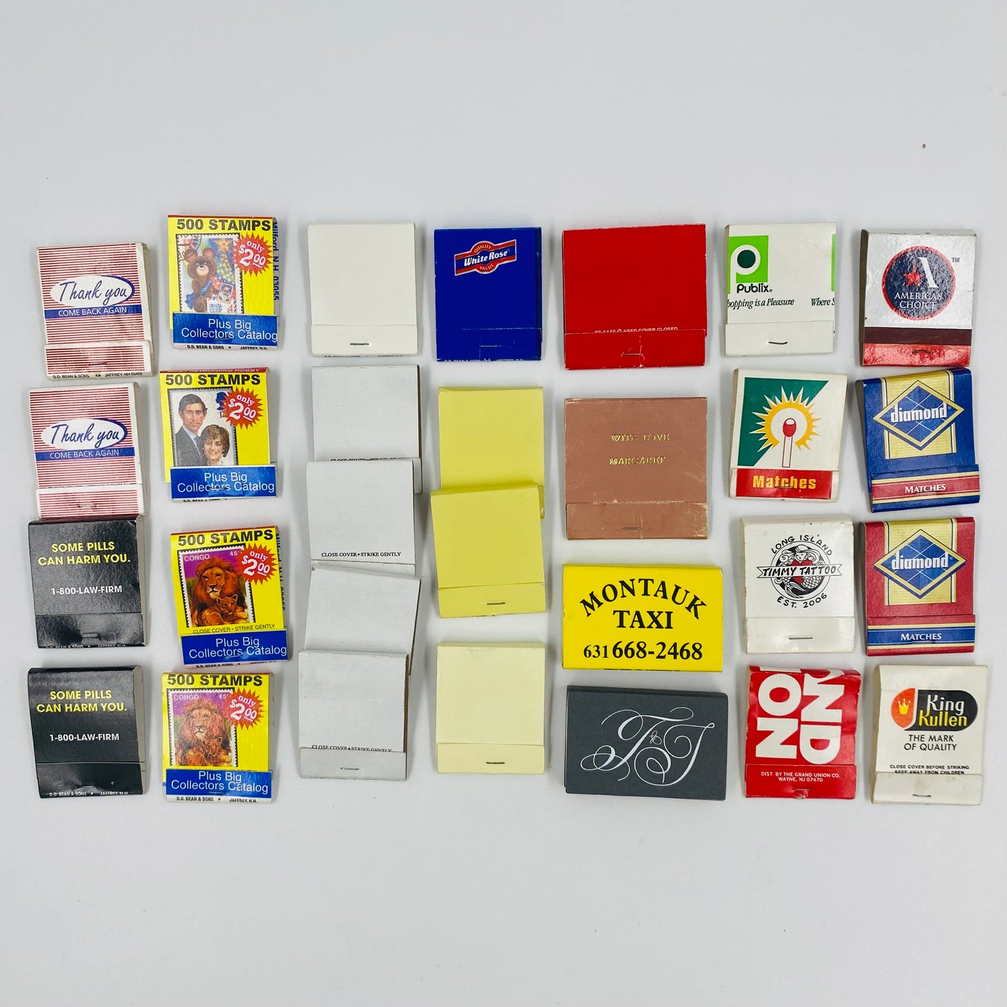 M&PC Matchbook FUN PACK: Cigarette Ads