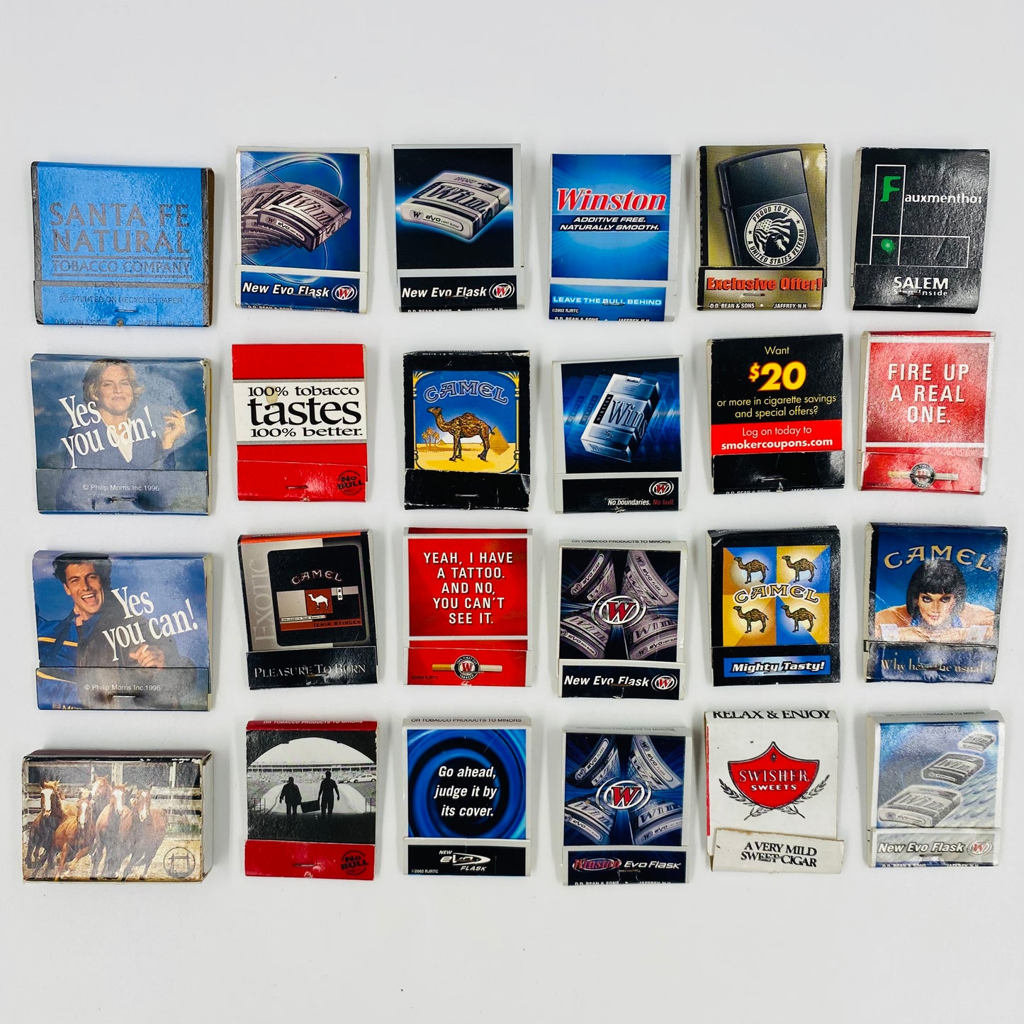 M&PC Matchbook FUN PACK: Cigarette Ads