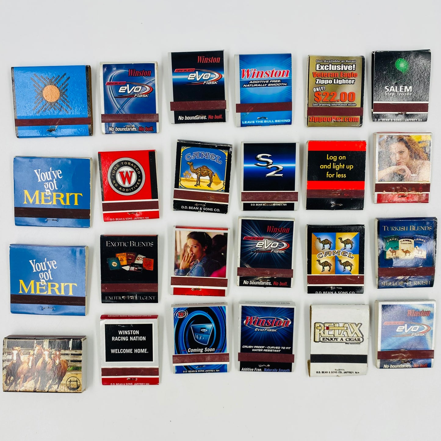 M&PC Matchbook FUN PACK: Cigarette Ads