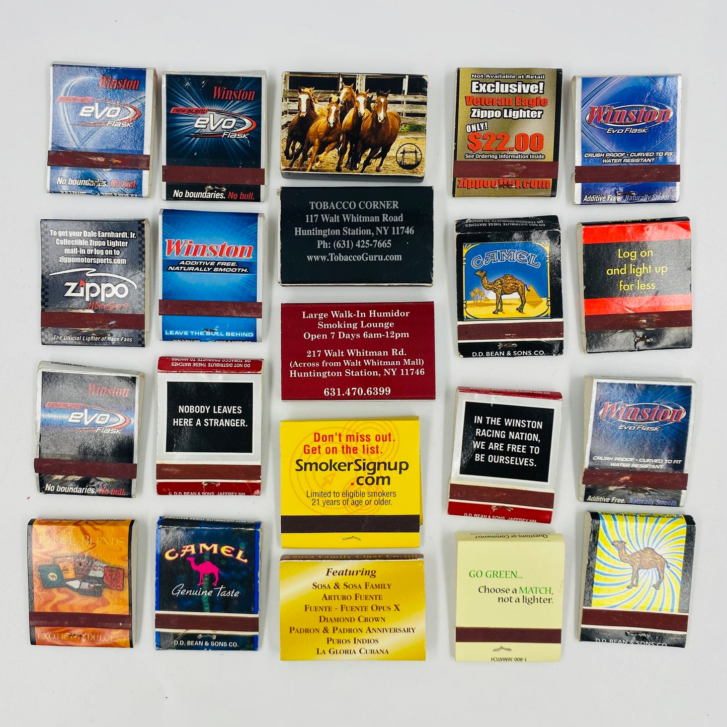 M&PC Matchbook FUN PACK: Cigarette Ads