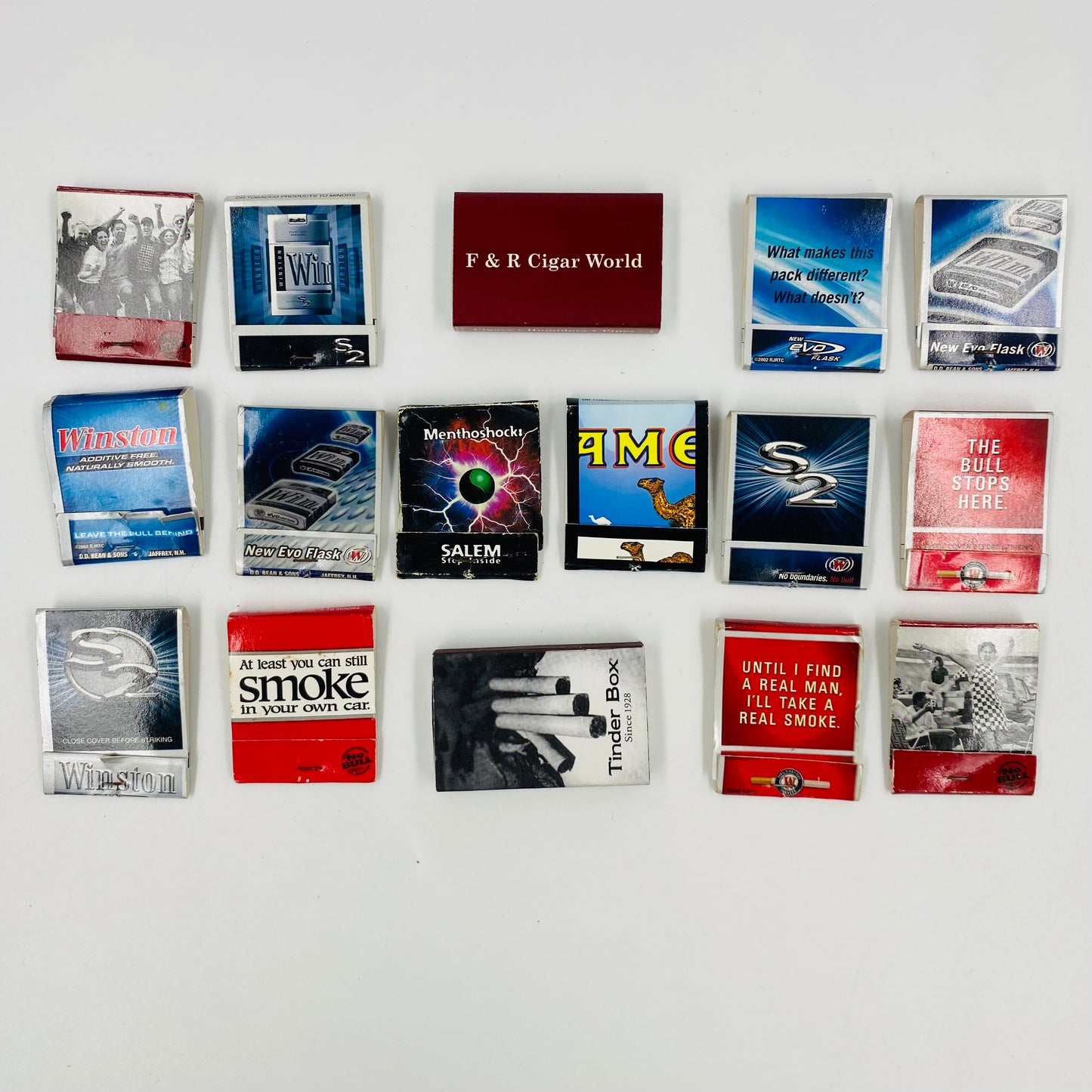 M&PC Matchbook FUN PACK: Cigarette Ads