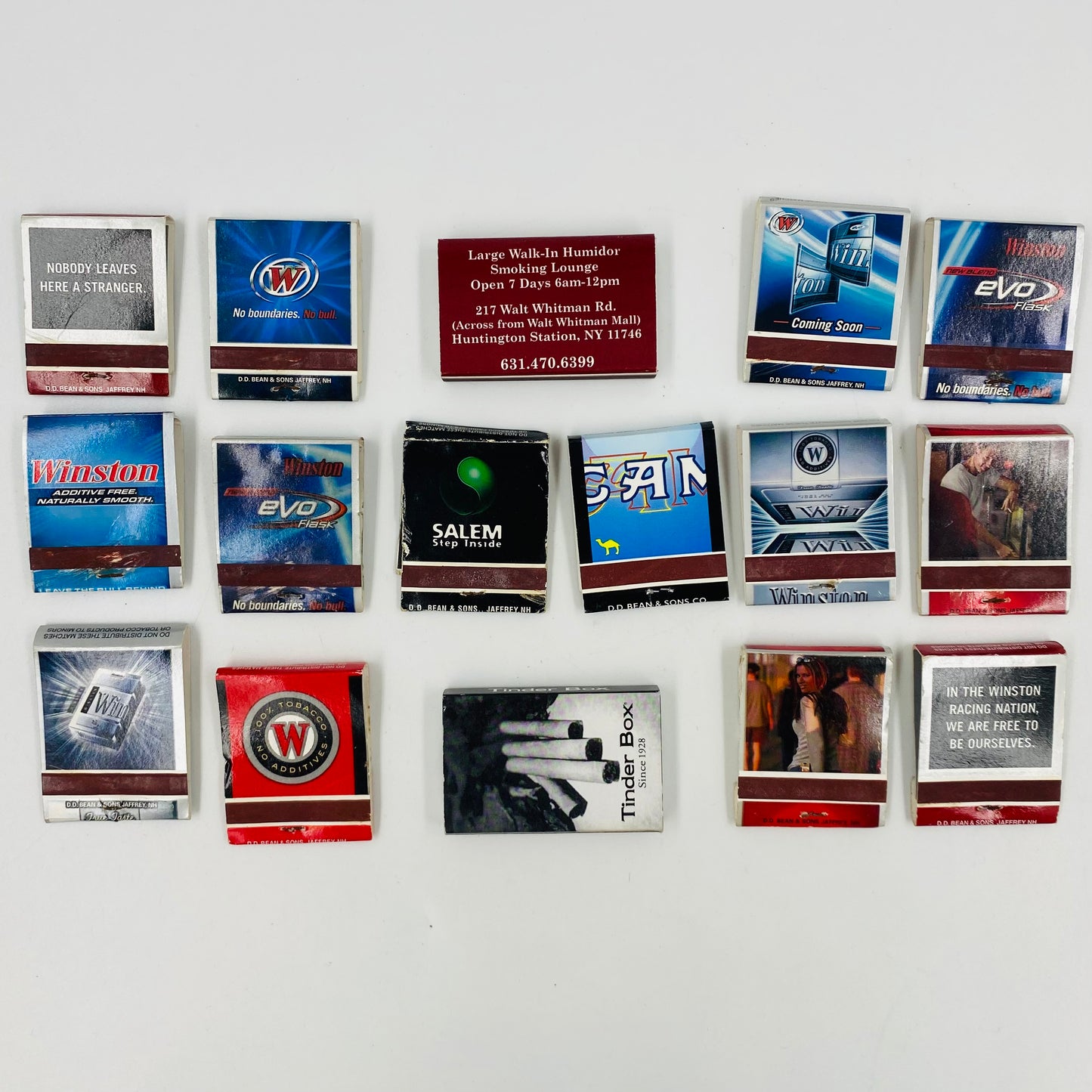 M&PC Matchbook FUN PACK: Cigarette Ads