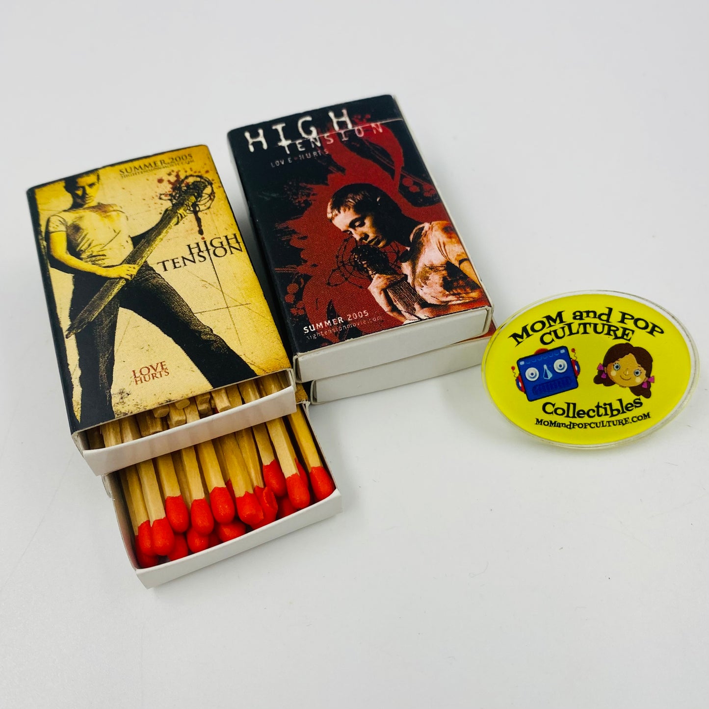 High Tension set of 4 matchboxes (2005)