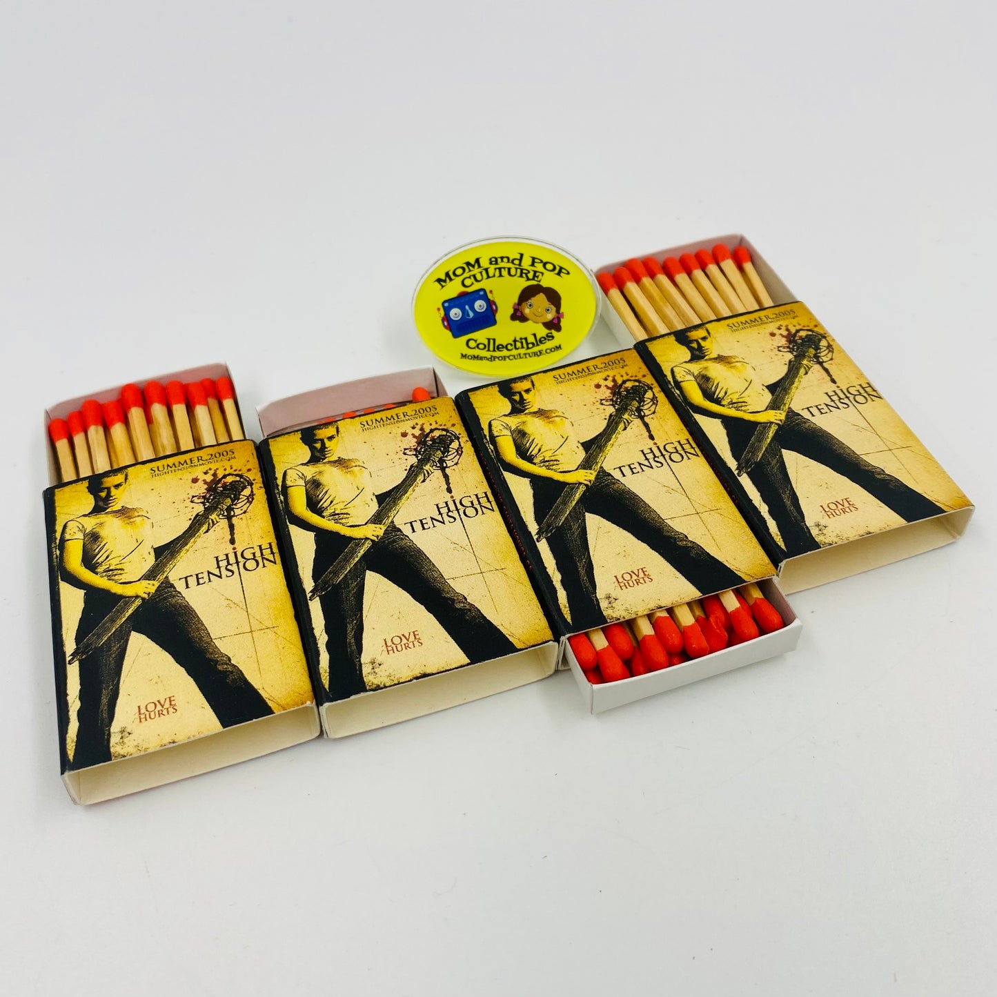 High Tension set of 4 matchboxes (2005)